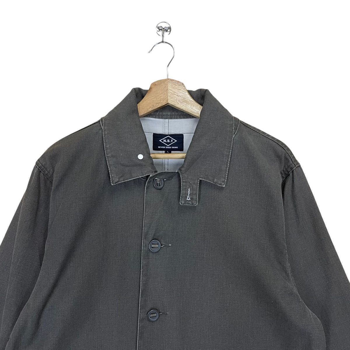 Japanese Brand NST Never Seen Thing Button Jacket Size US M / EU 48-50 / 2 - 4 Thumbnail