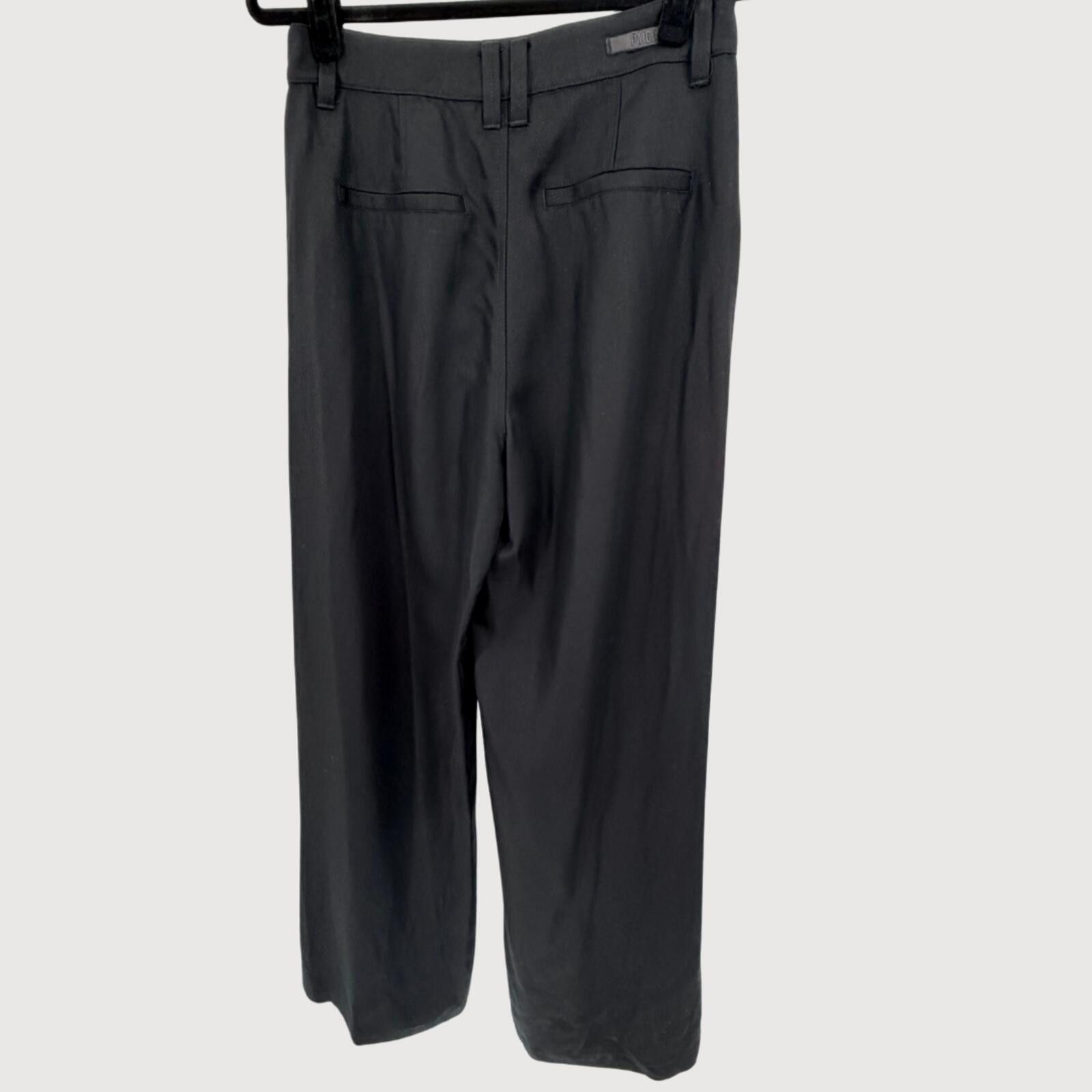 Paige Paige Portia Inseam Slit Pants Black 27 Size 27" / US 4 / IT 40 - 3 Thumbnail