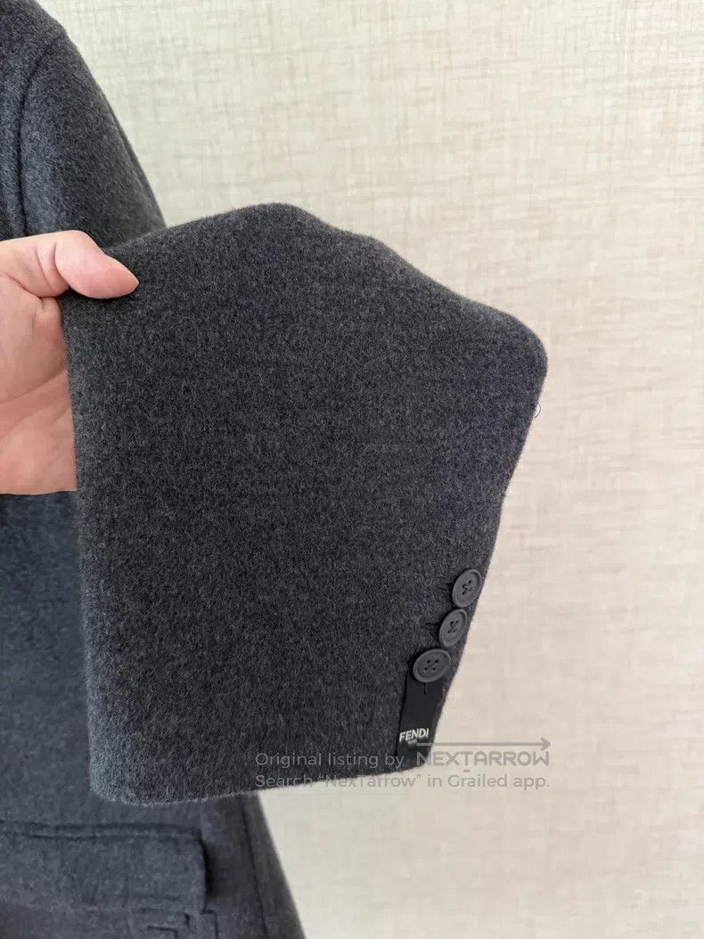 Fendi Fendi Autumn Winter Double-Faced Cashmere Coat Size US M / EU 48-50 / 2 - 5 Thumbnail