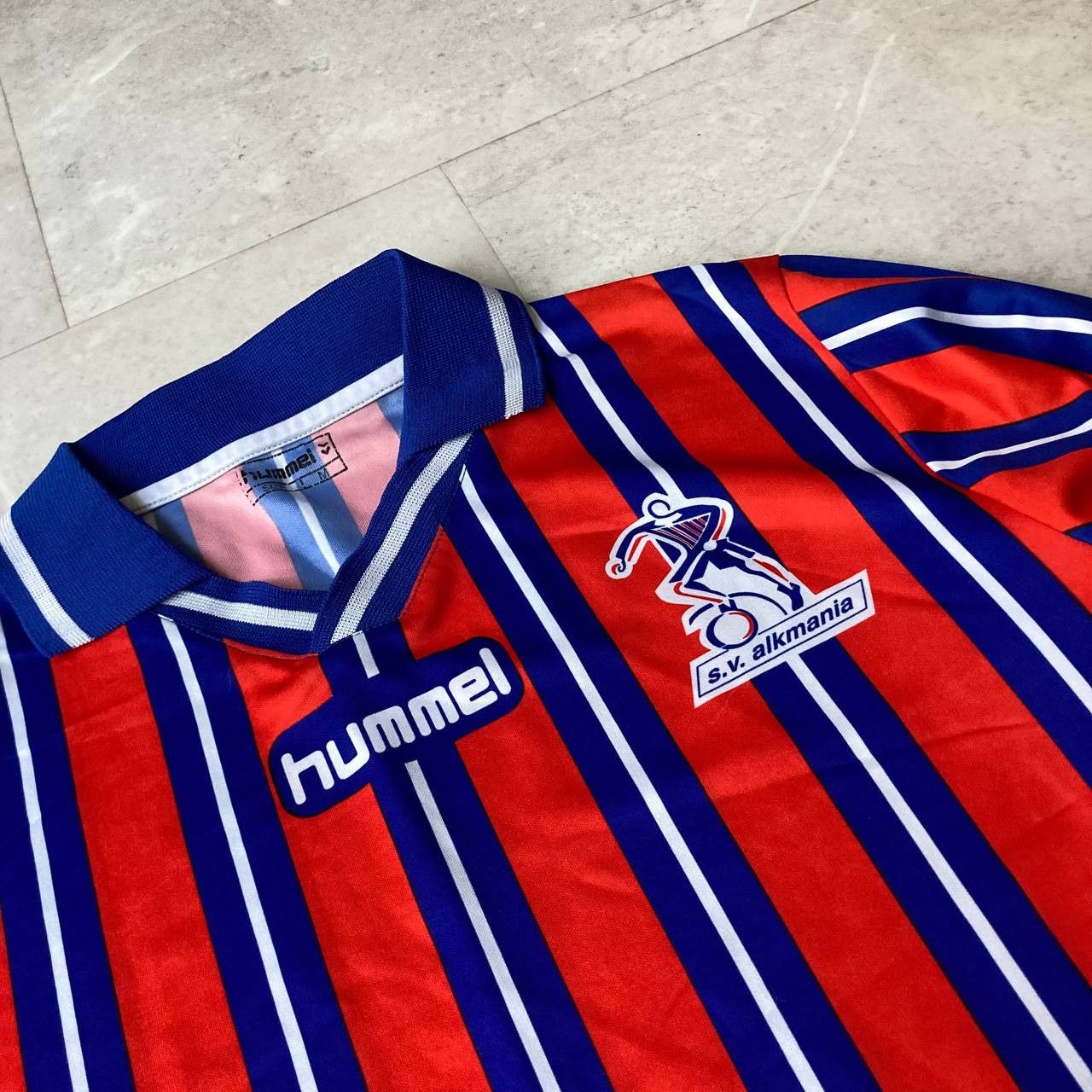 Hummel Vintage SV Alkmania Netherlands Holland Soccer Football Size US M / EU 48-50 / 2 - 3 Thumbnail
