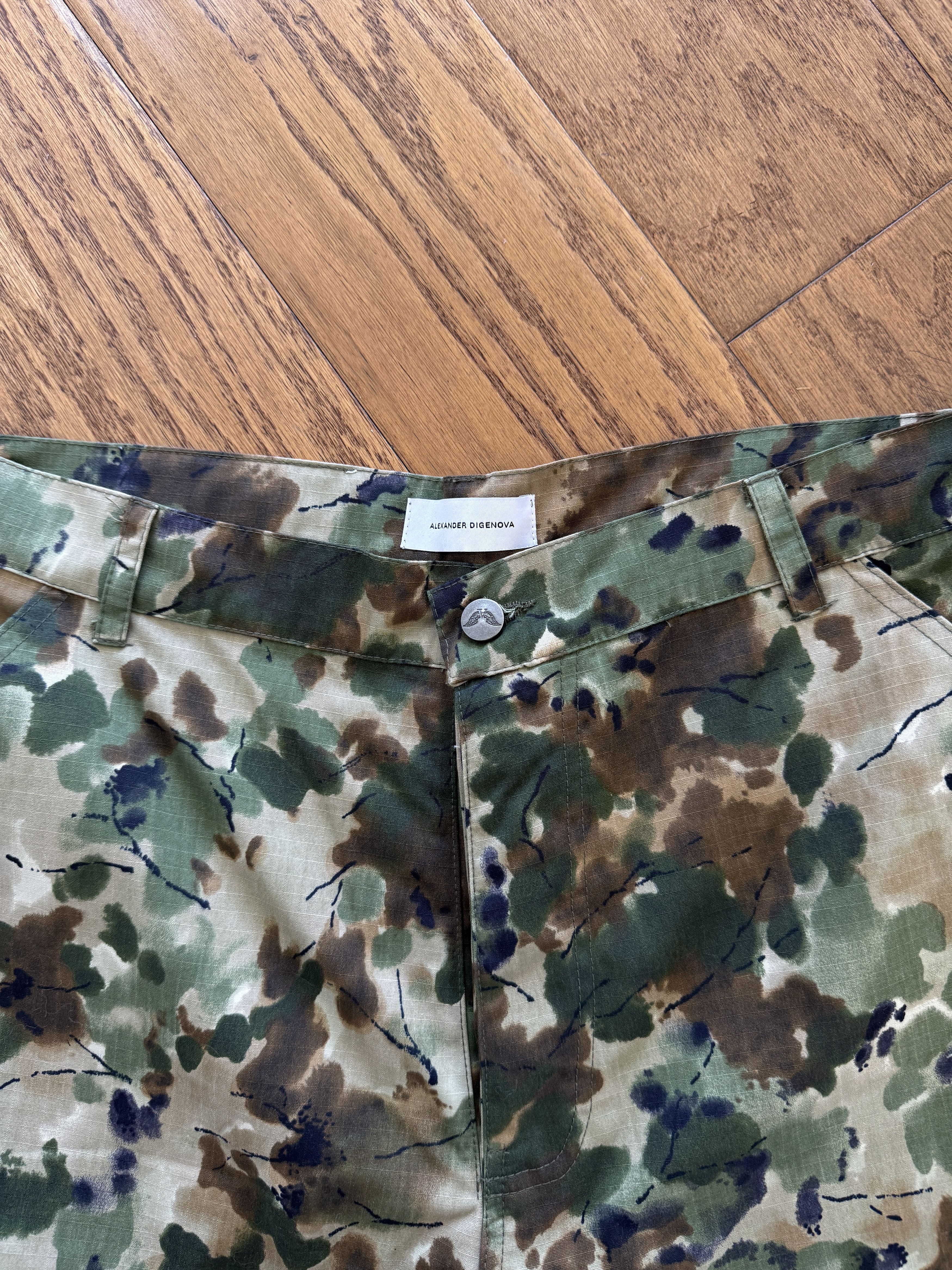 ALEXANDER DIGENOVA ALEXANDER DIGENOVA CAMO RIPSTOP PANTS Size US 36 / EU 52 - 5 Thumbnail