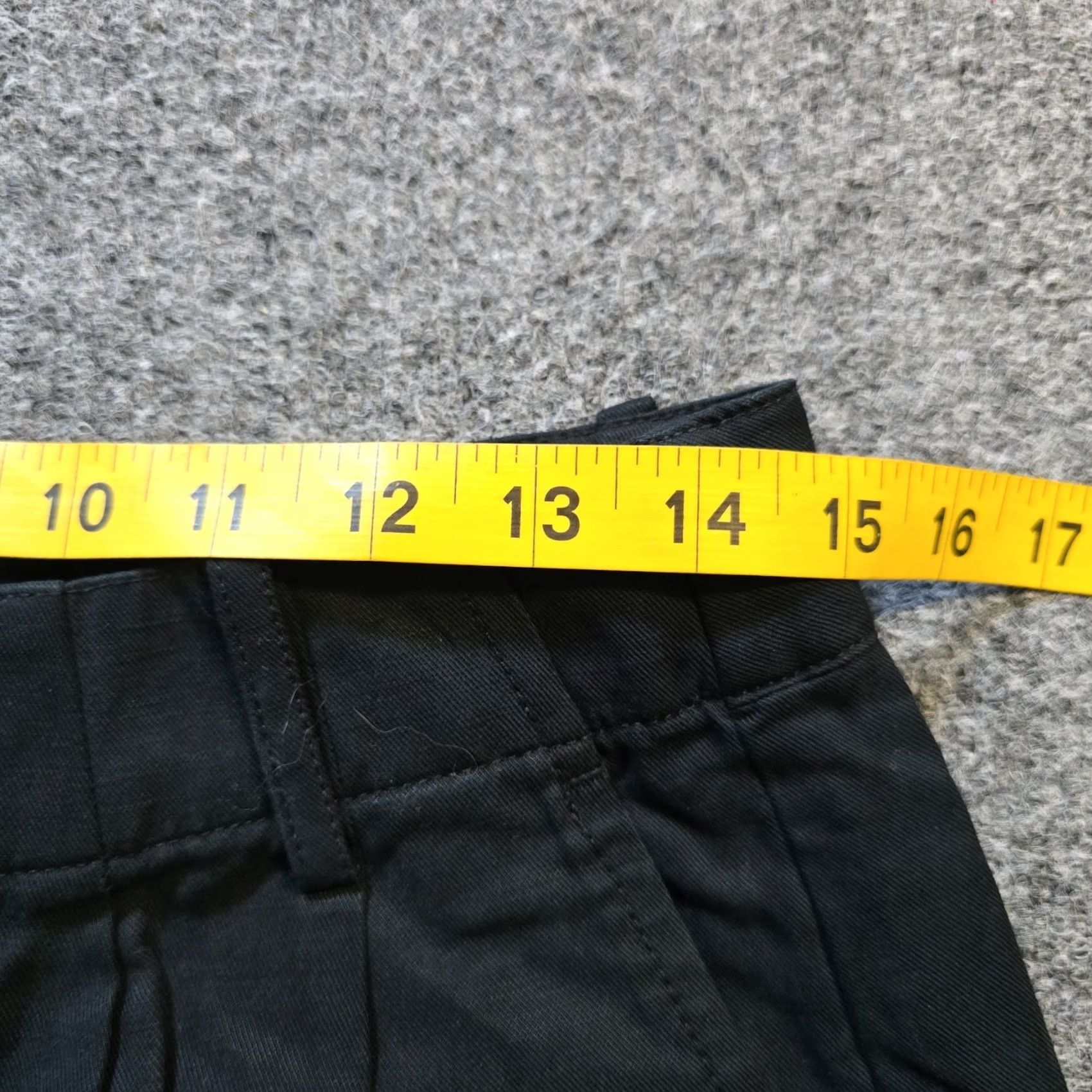 Madewell Madewell Pants Womens Size 6 Petite Black Harlow Wide Leg Drapey Twill Capsule Size 28" / US 6 / IT 42 - 6 Thumbnail