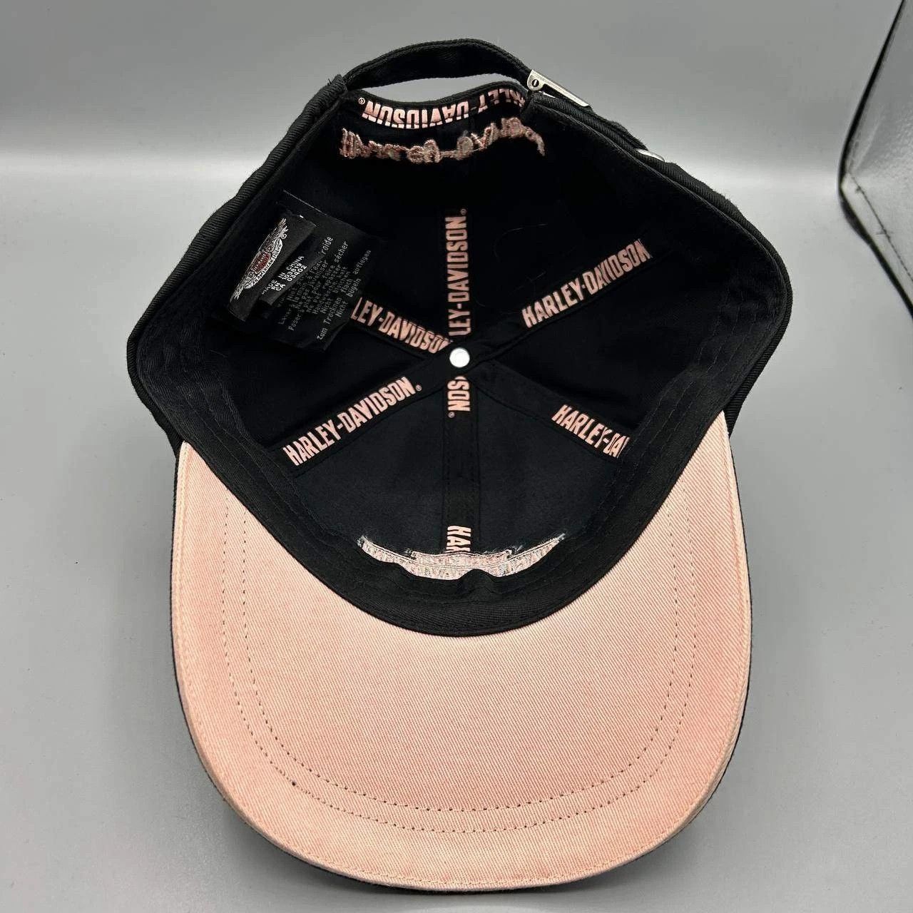 Harley Davidson Harley Davidson Motorcycles Hat Embroidered StrapBack Cotton Size ONE SIZE - 2 Thumbnail