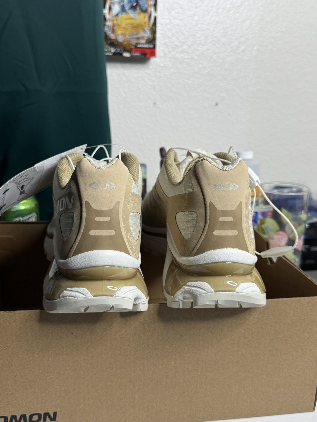 Salomon Salomon XT-4 OG Protective Safari/Almond Milk NEW Ships Fast Size US 10.5 / EU 43-44 - 3 Thumbnail