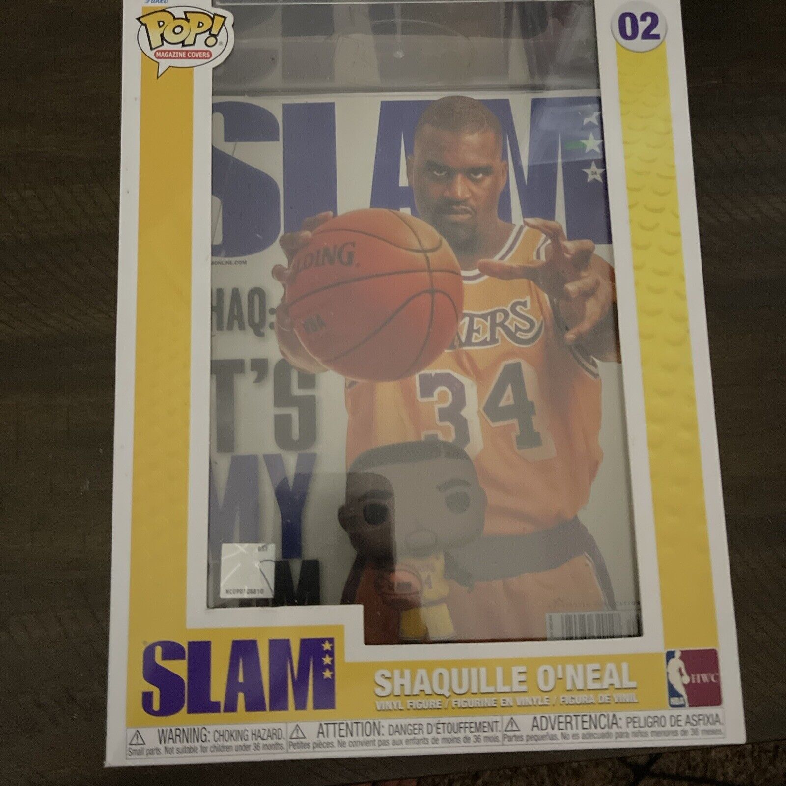 POP MAGAZINE FUNKO POP! Magazine Covers: SLAM: Shaquille O'Neal Size ONE SIZE - 1 Thumbnail