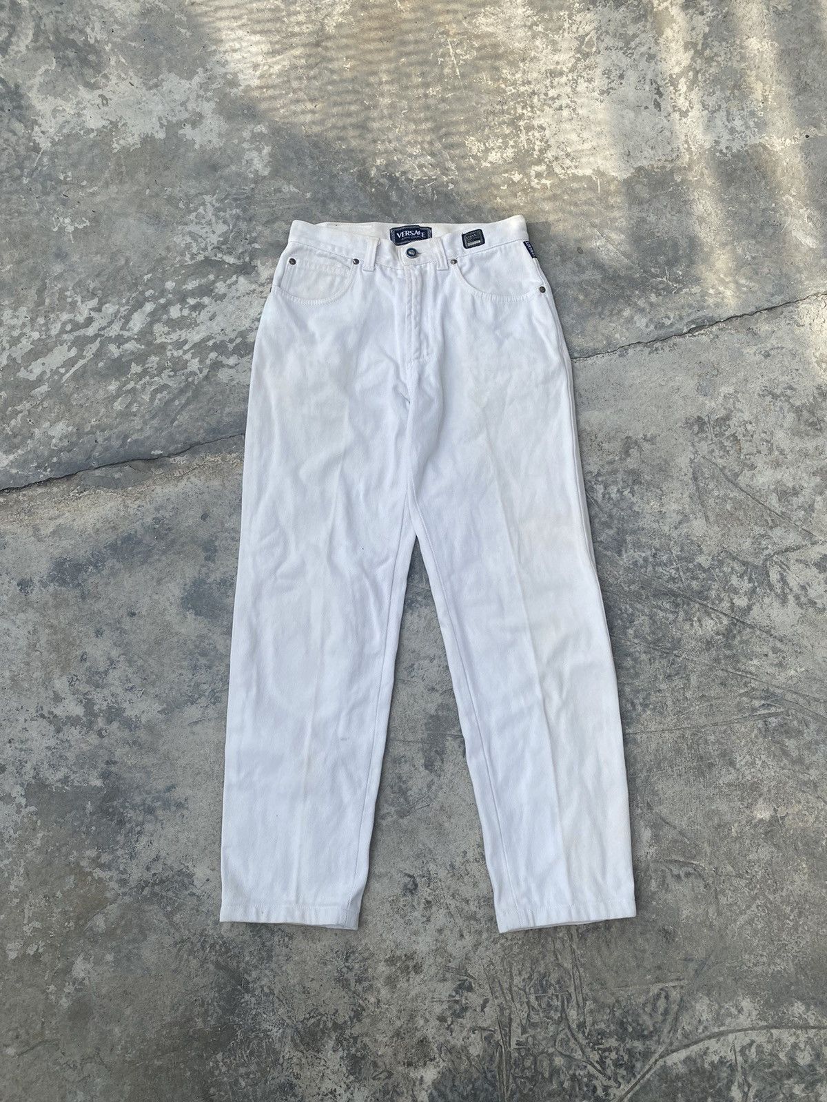 Versace Jeans Couture × Vintage Versace Dirty Jeans Size US 28 / EU 44 - 1 Thumbnail
