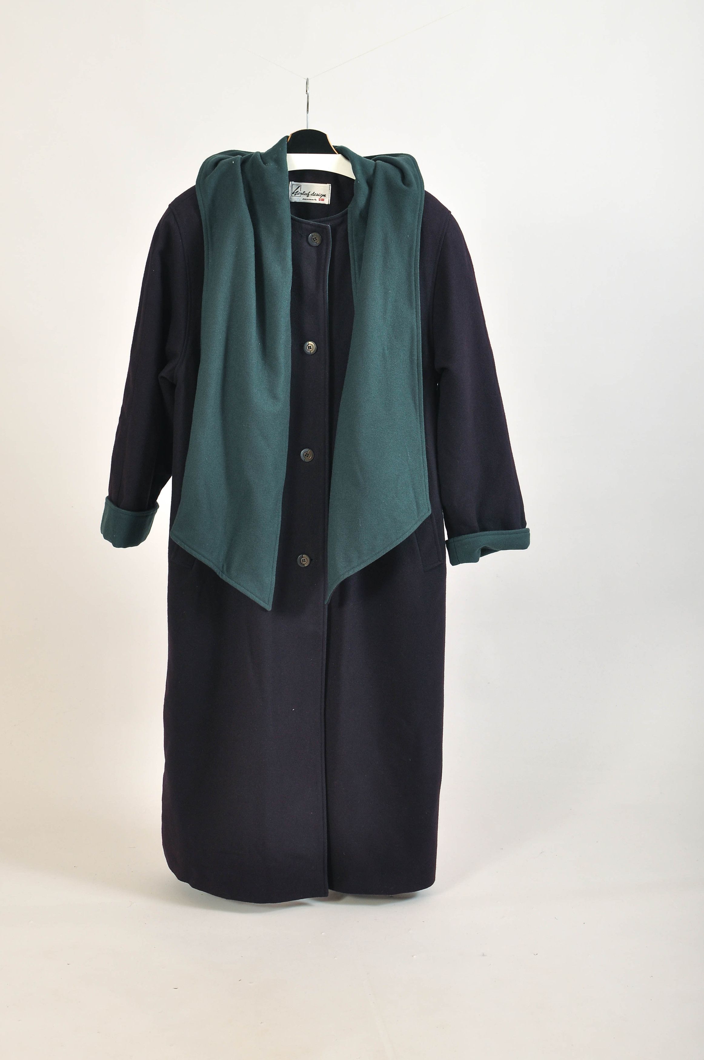 Other Vintage 80s maxi wool coat Size M / US 6-8 / IT 42-44 - 2 Thumbnail