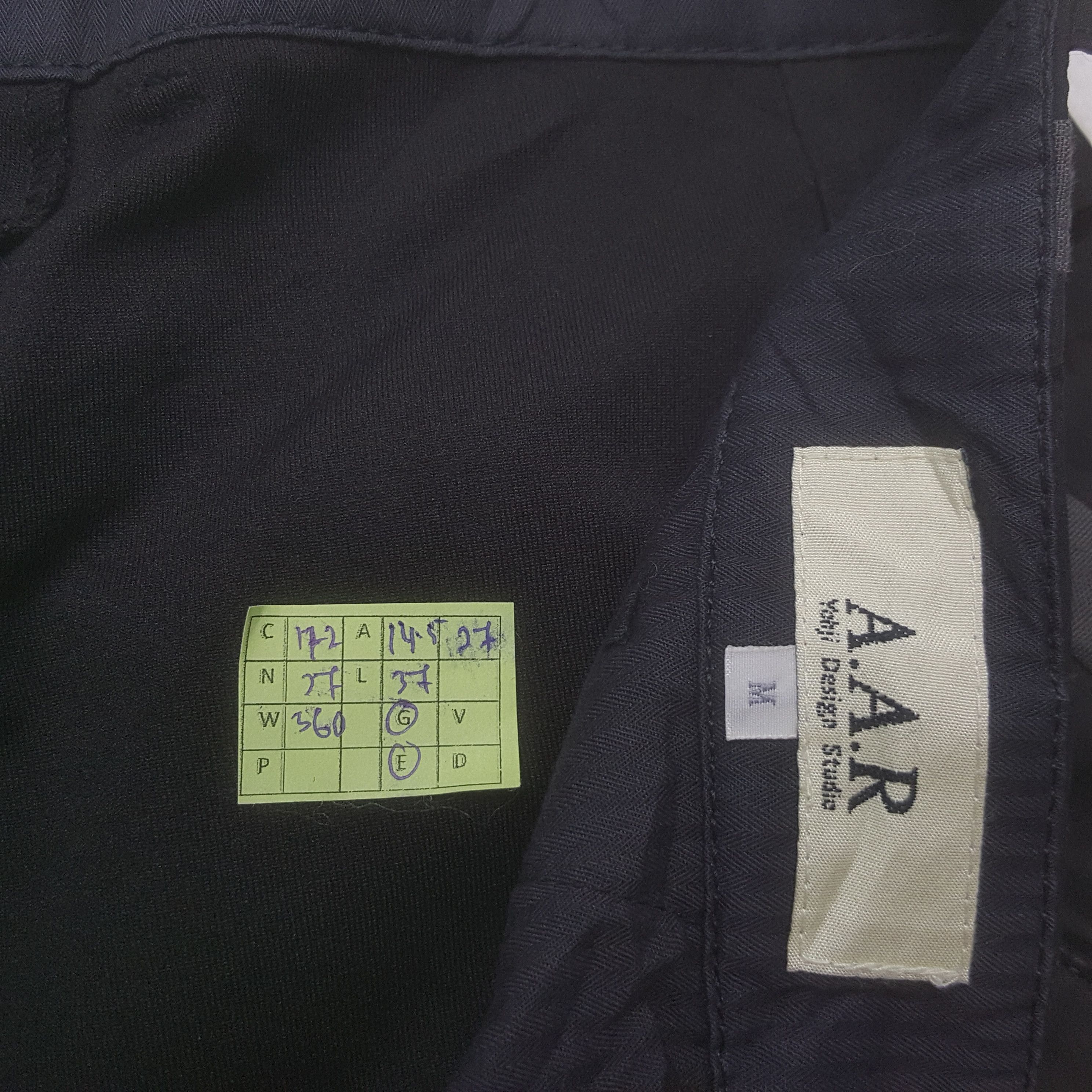 Yohji Yamamoto Vintage A.A.R. Yohji Design Studio Japanese Designer Pants Size US 29 - 9 Thumbnail