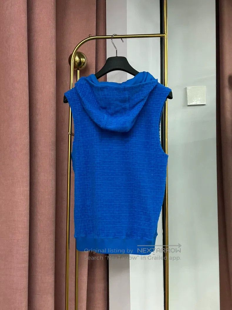 Givenchy Givenchy Blue All Logo Letter Set, Sleeveless Hooded Top Size US S / EU 44-46 / 1 - 4 Thumbnail