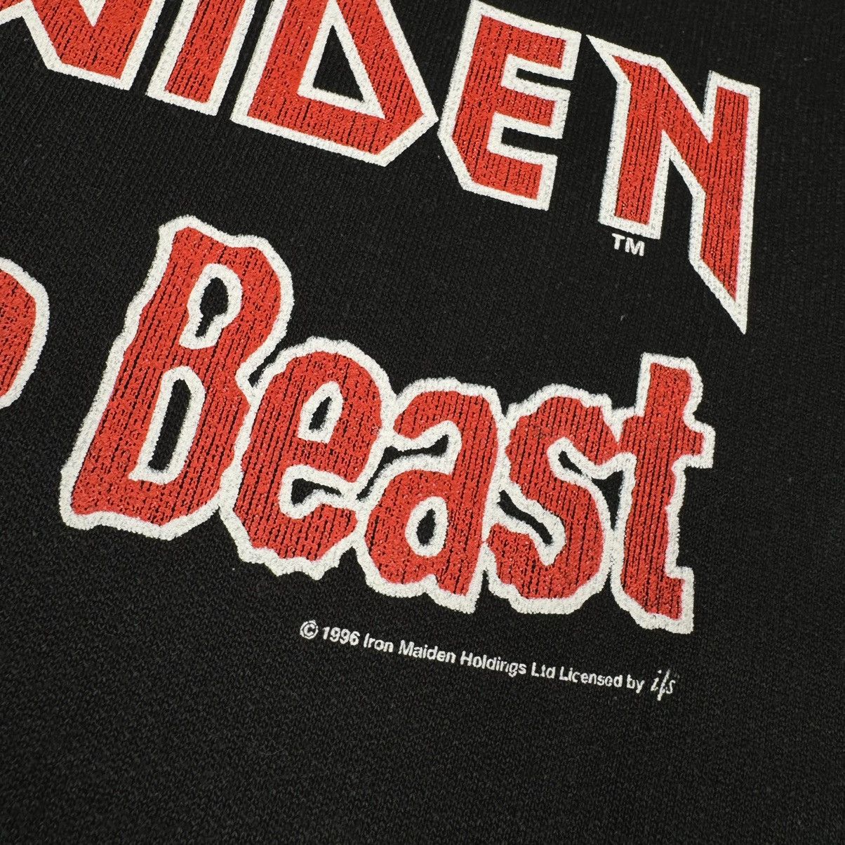 Band Tees Vintage 1996 Iron Maiden ‘The Best of the Beast’ Euro Hoodie Size US XL / EU 56 / 4 - 8 Thumbnail