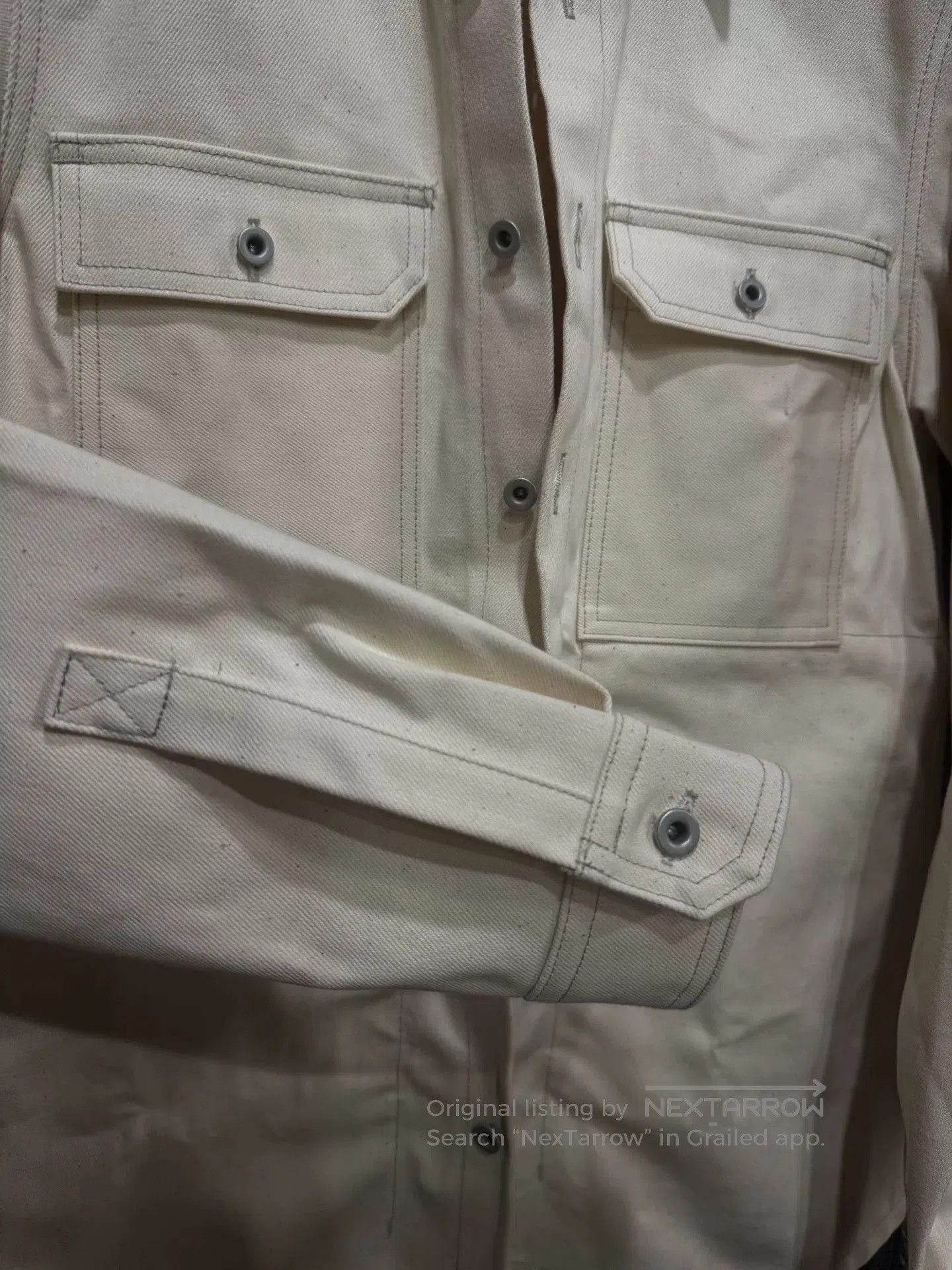 Rick Owens Rick Owens Heavyweight Denim Shirt Jacket. Size US M / EU 48-50 / 2 - 5 Thumbnail