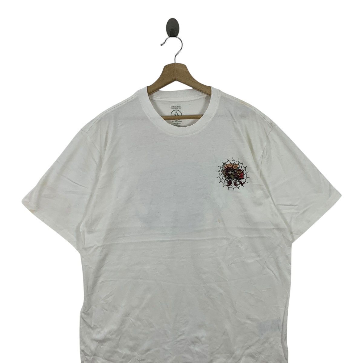 Volcom VOLCOM SPUN OUT SKATEBOARD Relax Fit Tee Shirt Top Size US XL / EU 56 / 4 - 2 Thumbnail