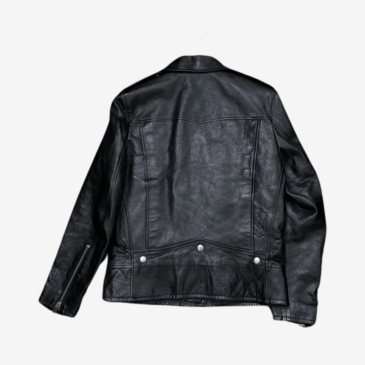 Saint Laurent Paris Saint Laurent Paris L01 Leather Jacket Sz. 48 Size US M / EU 48-50 / 2 - 2 Thumbnail