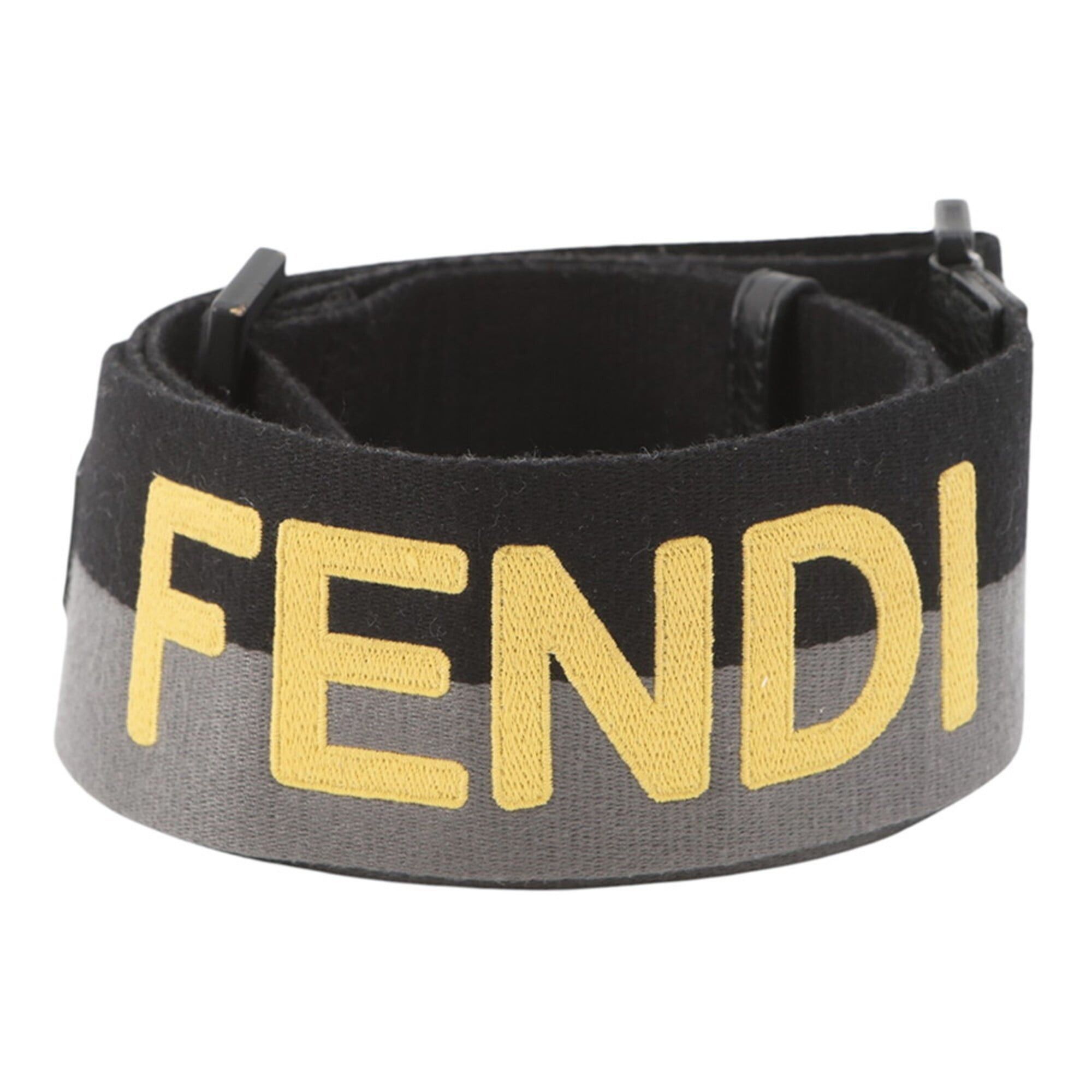 Fendi Shoulder Strap You Canvas 8av397 Fendi Handbag in Black, Women's
