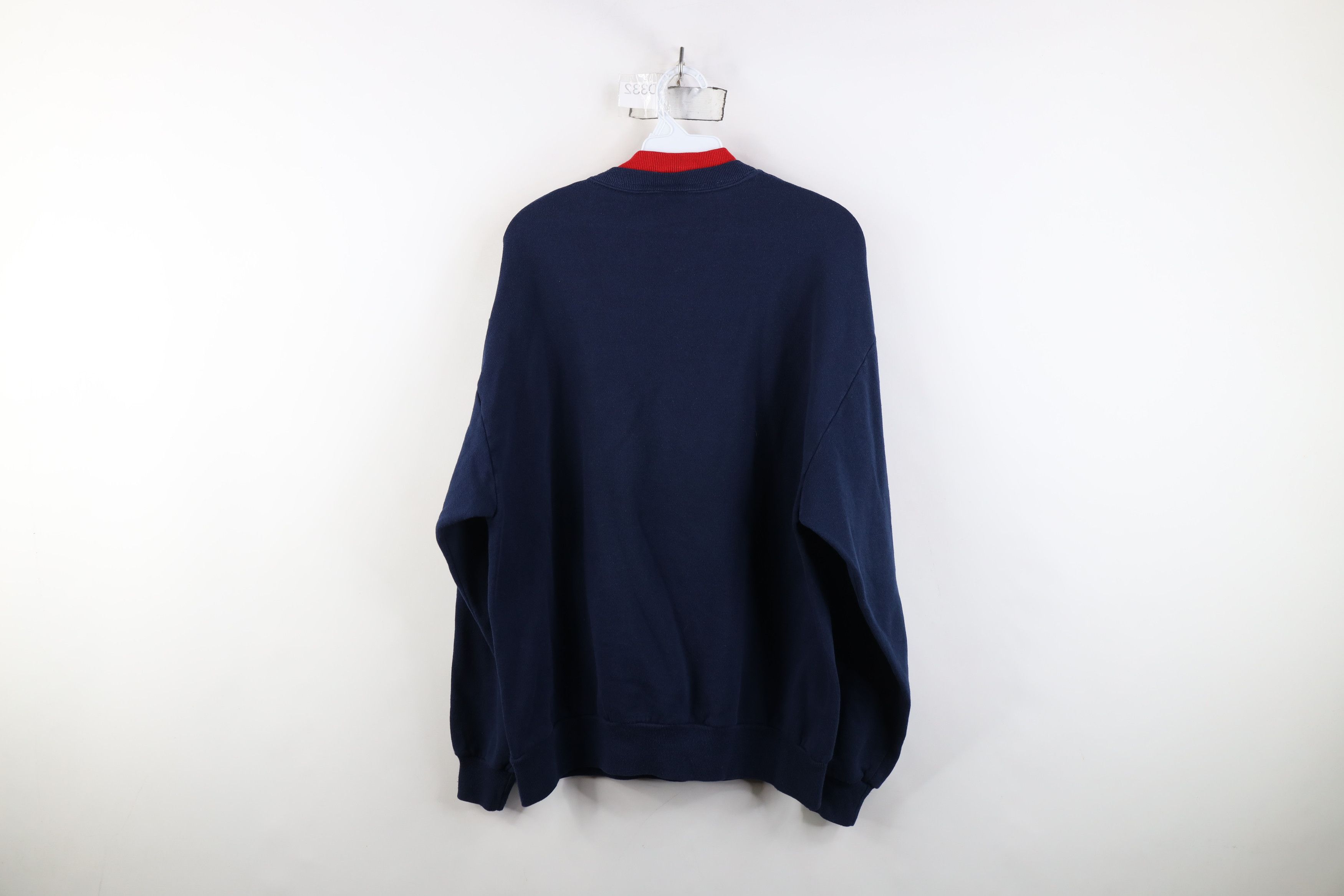 Vintage Vintage 90s Streetwear Christmas Tree Layered Sweatshirt USA Size L / US 10 / IT 46 - 12 Thumbnail