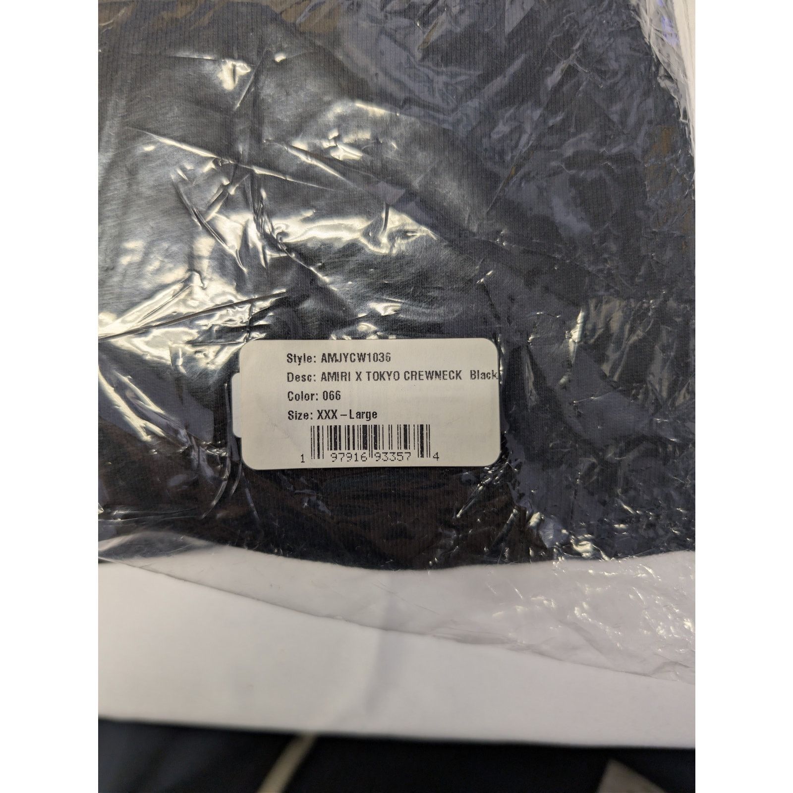Amiri o1rshd1 3XL Amiri X Tokyo Crewneck Sweatshirt Sweater Black Size US XXL / EU 58 / 5 - 21 Thumbnail