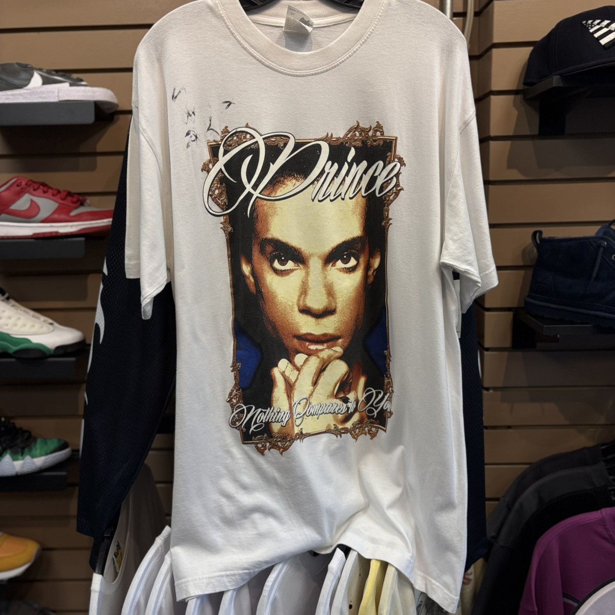 Vintage Vintage Prince Nothing Compares To You Tour T-Shirt XL Size US XL / EU 56 / 4 - 1 Thumbnail