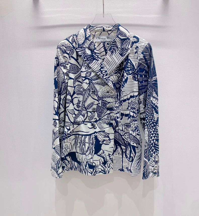 Dior Dior Tie-dyed suit Size XS / US 0-2 / IT 36-38 - 1 Thumbnail