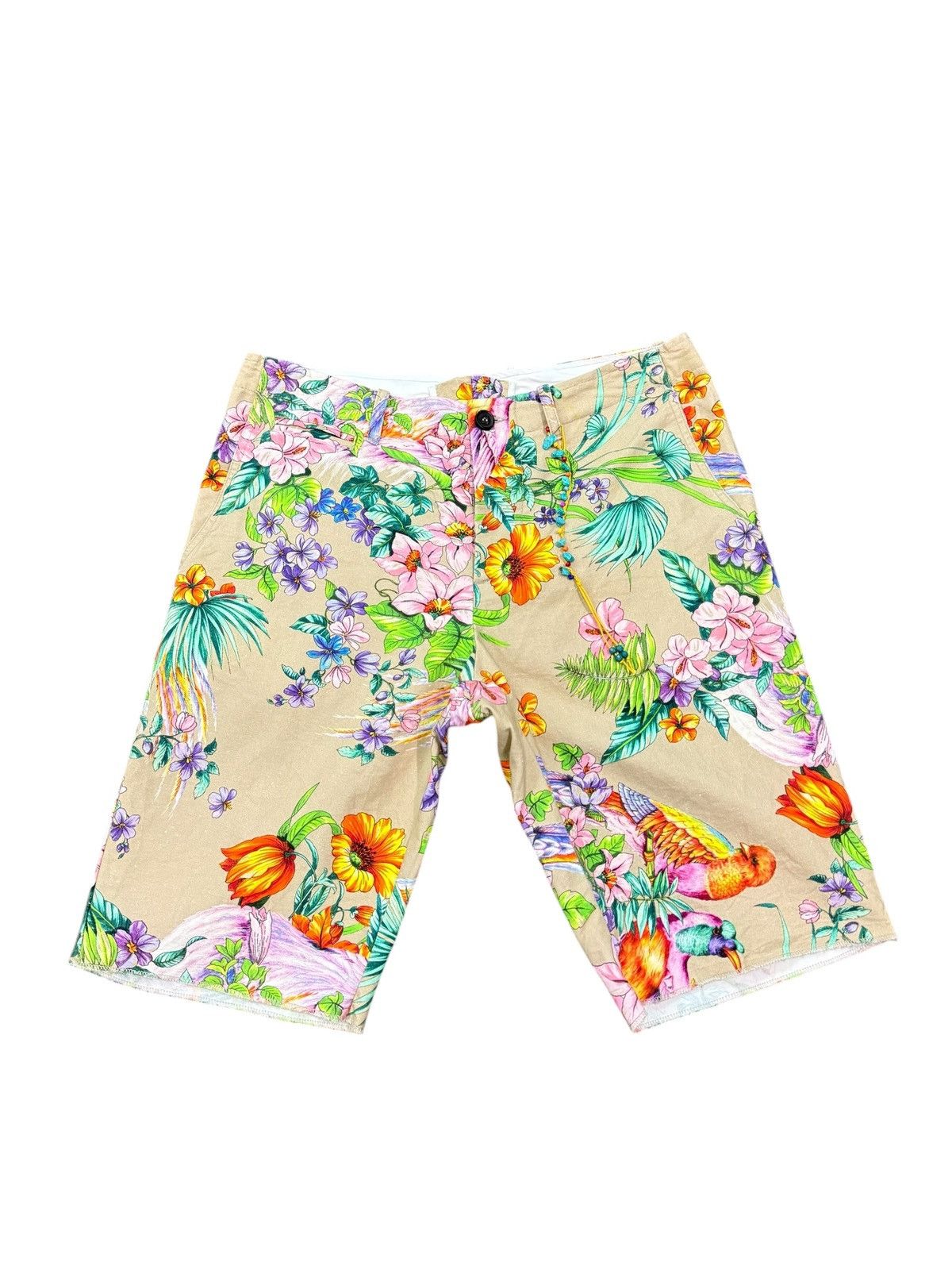 Handmade THE EDITOR FLORAL SHORT PANT Size US 31 - 2 Thumbnail