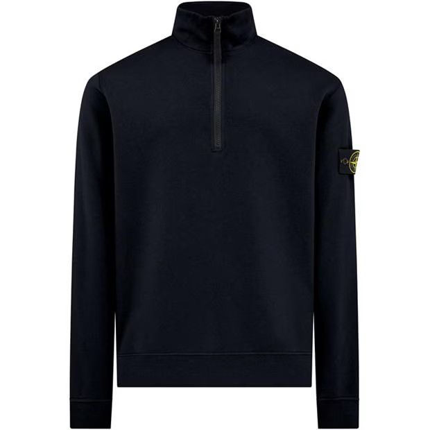 o1g2r1mq0624 Half Zip Sweatshirts in Navy Blue