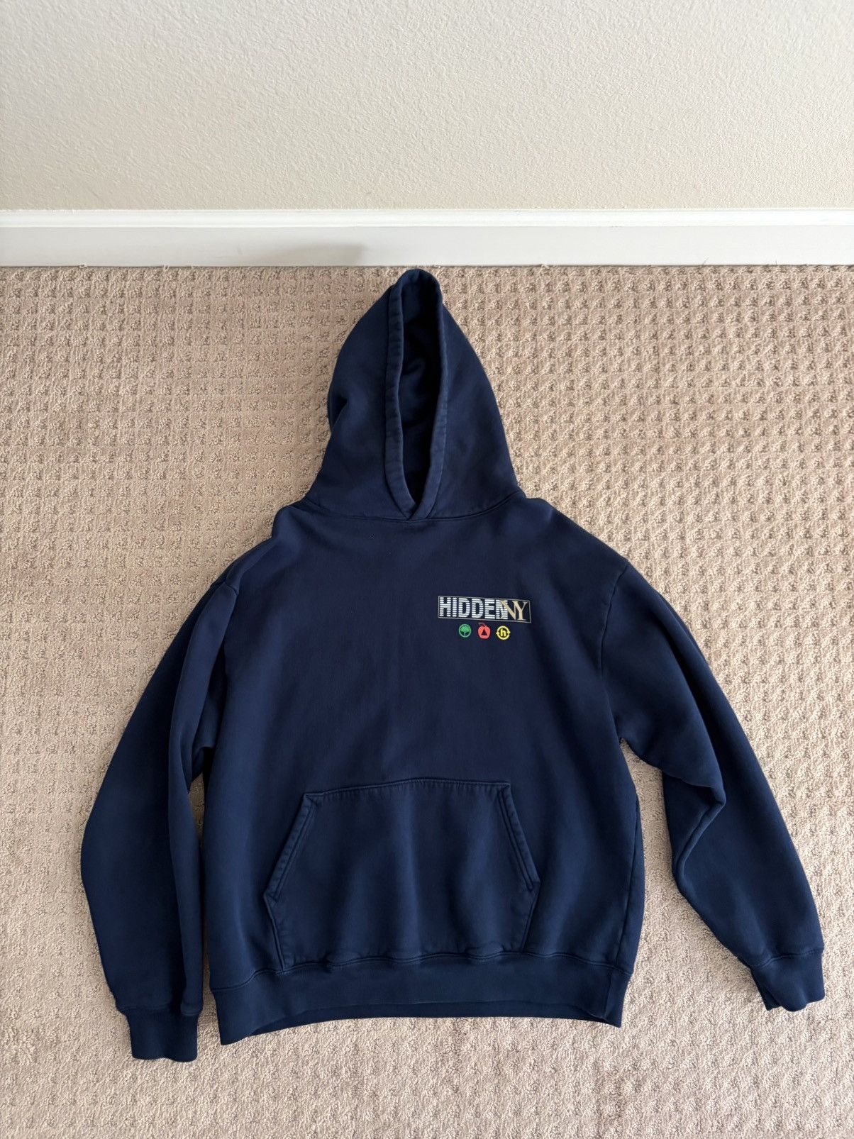 HIDDEN Hidden NY Polar Fleece Zip Up Hoodie | Grailed