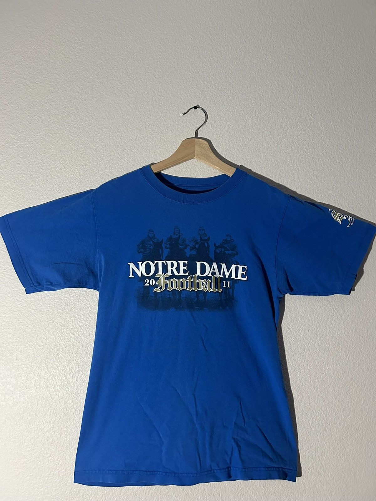 Adidas × NCAA Notre Dame 2011 shirt Size US S / EU 44-46 / 1 - 1 Thumbnail