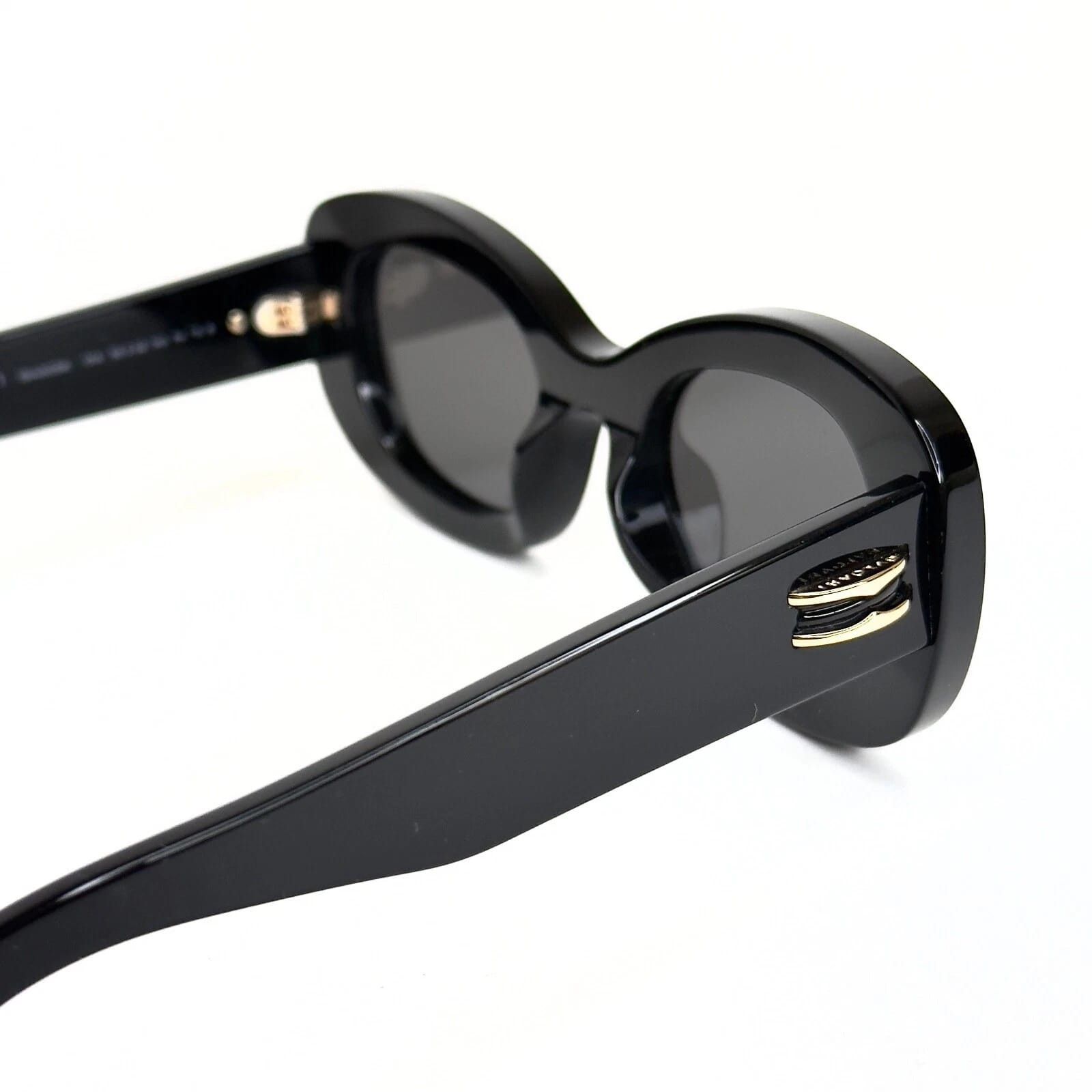 Bvlgari BVLGARI 40039 B.zero1 BV40039I Black Gold Logo Oval 01A Zero Size ONE SIZE - 4 Thumbnail