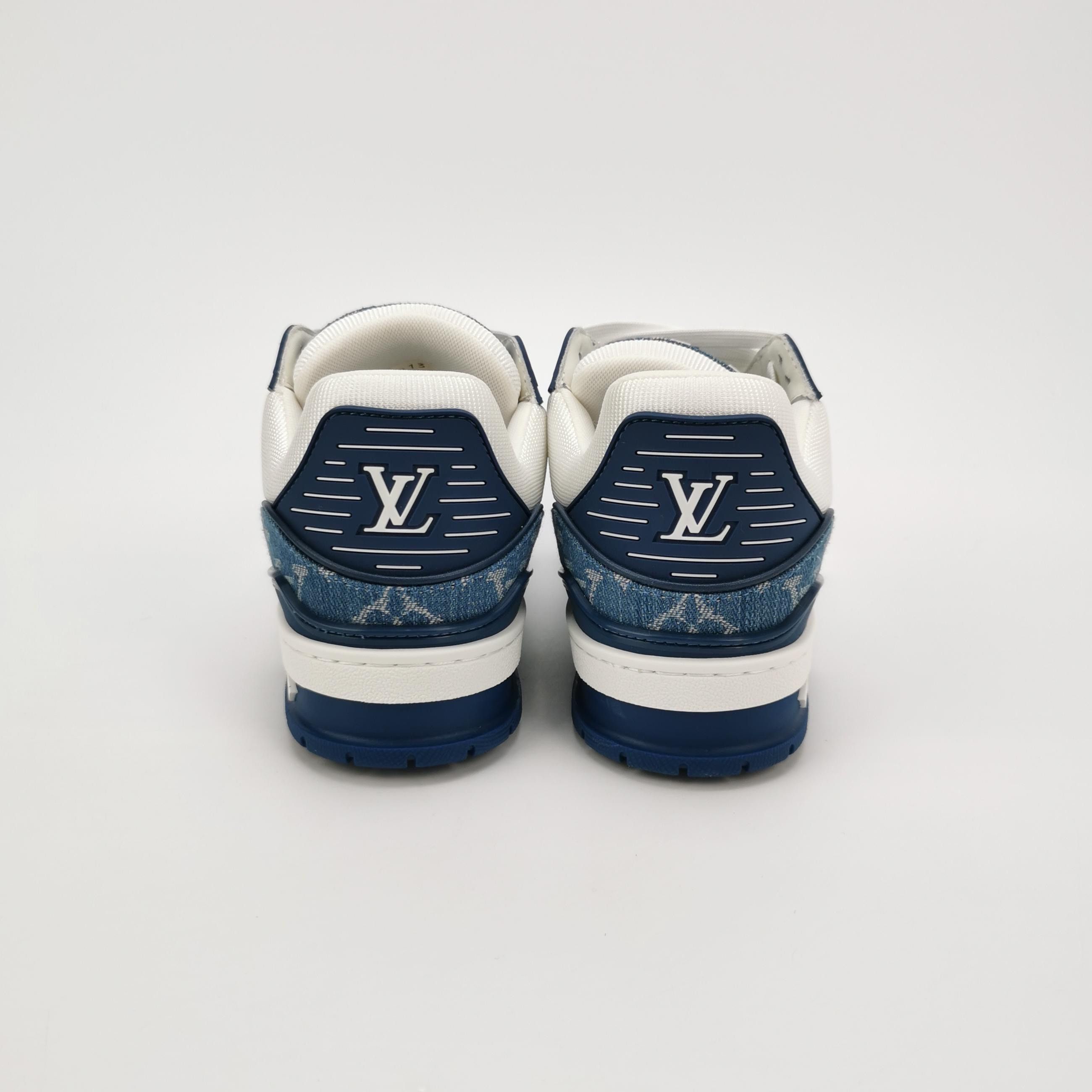 Louis Vuitton louis vuitton denim trainer 0099 Size US 5.5 / EU 38 - 4 Thumbnail