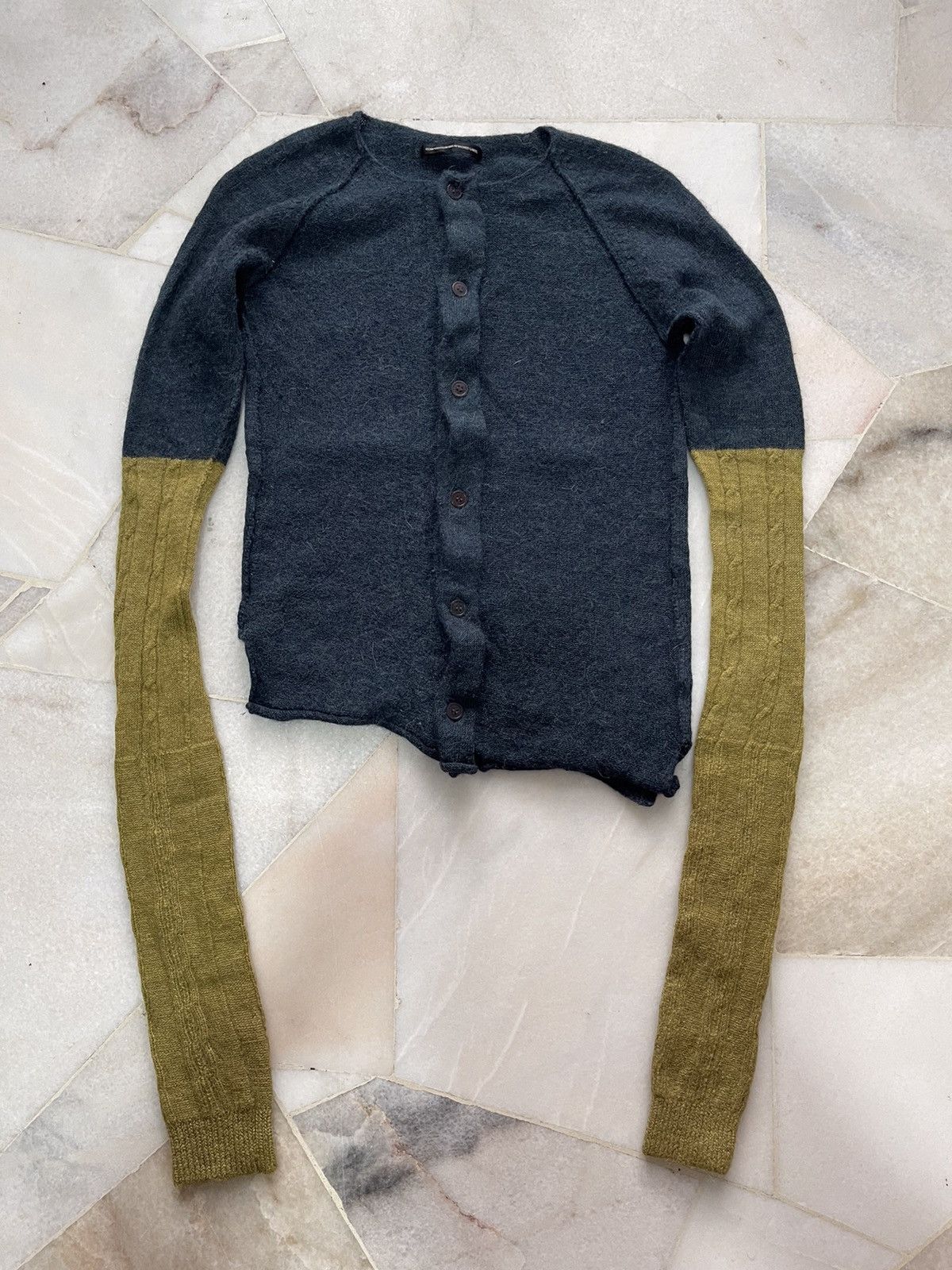 Y's × Yohji Yamamoto 2000s Yohji Yamamoto Ys Very Long Sleeve Knit Size US XS / EU 42 / 0 - 8 Thumbnail