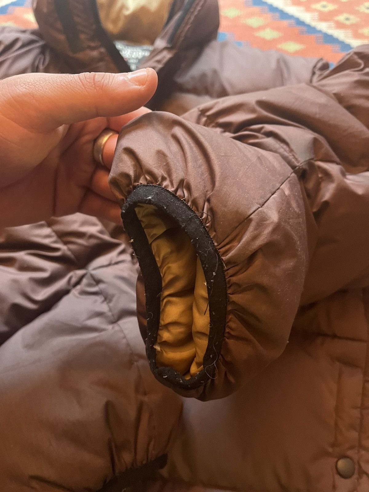 Polo Ralph Lauren Vintage Polo Ralph Lauren down puffer jacket brown Size US L / EU 52-54 / 3 - 6 Thumbnail