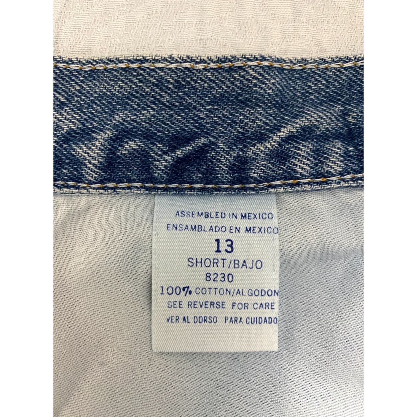Vintage VINTAGE Arizona Jeans High Rise Size 13 Short Blue Light Wash 90s Womens Jeans Size 30" / US 8 / IT 44 - 8 Thumbnail