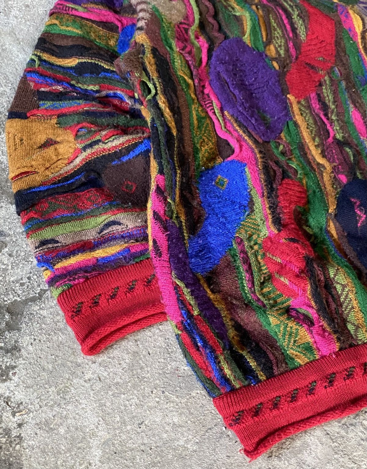 Coogi Coogi - 3D Wool Sweater Size US S / EU 44-46 / 1 - 4 Thumbnail