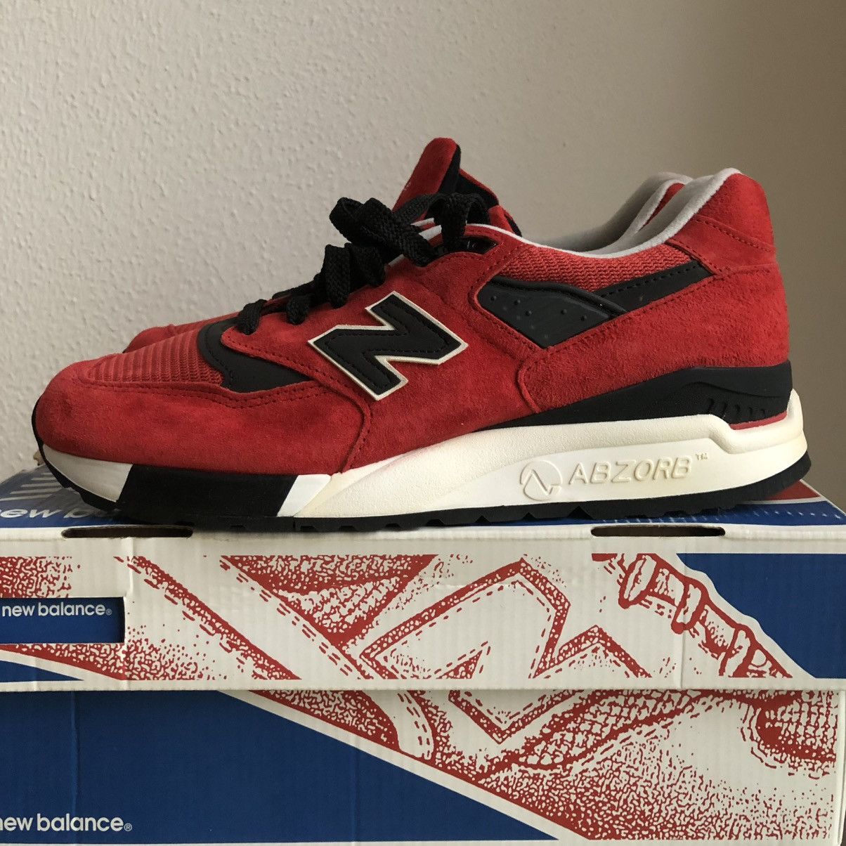 New Balance 8.5 New Balance 998 American Rebel White Red suede reflectiv Size US 8.5 / EU 41-42 - 6 Thumbnail