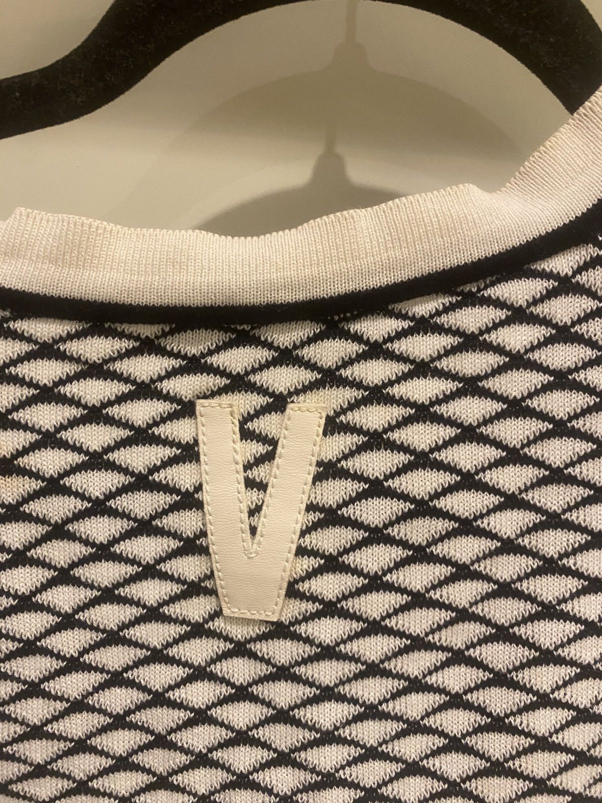 Versace Versace Collection Black&White Pattern Sweater Size US M / EU 48-50 / 2 - 3 Thumbnail