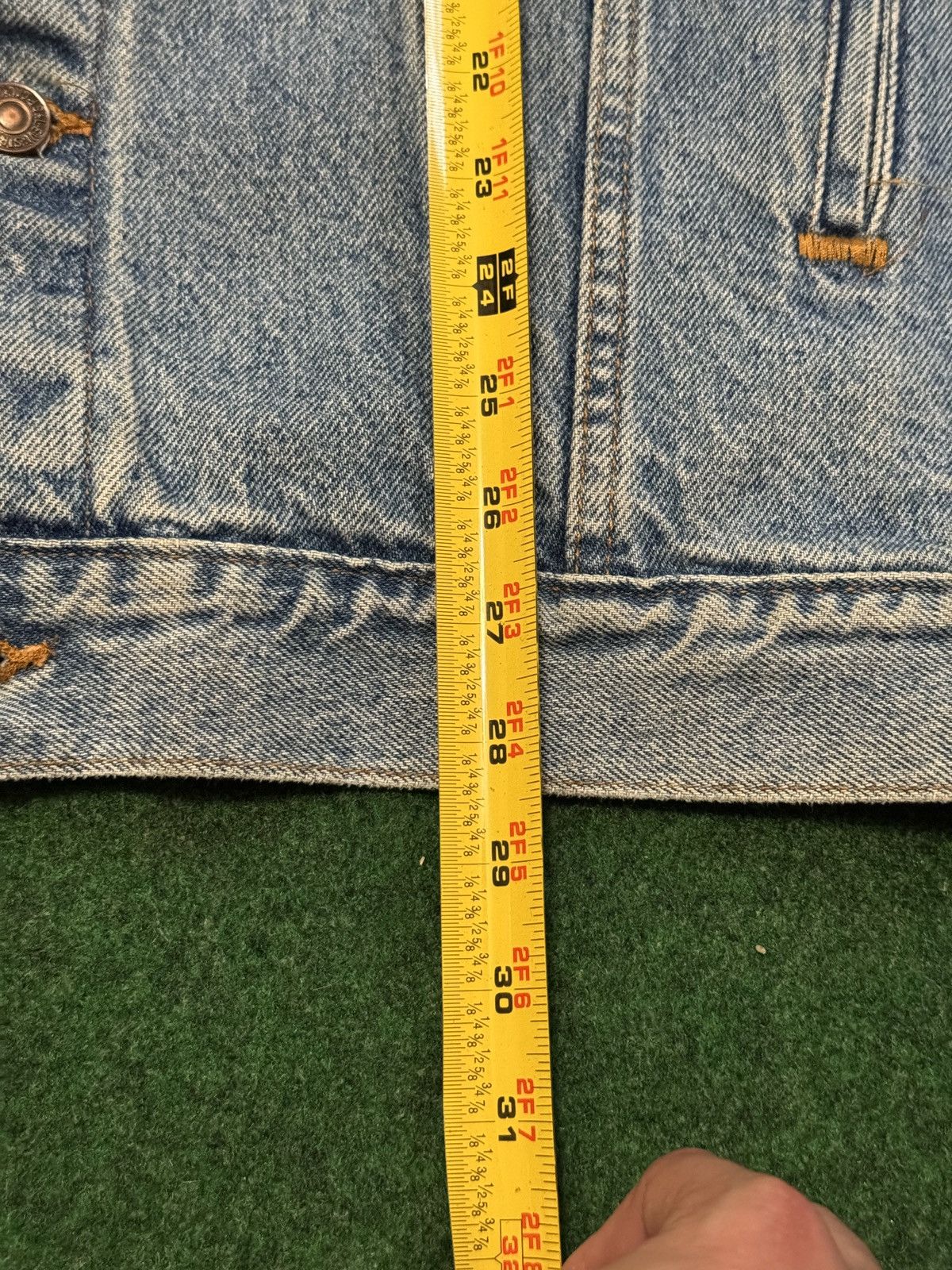 Levi's Vintage Clothing Vintage 90s Levi’s Orange Tab Denim Jacket Sydney Sweeney Size US XL / EU 56 / 4 - 9 Thumbnail