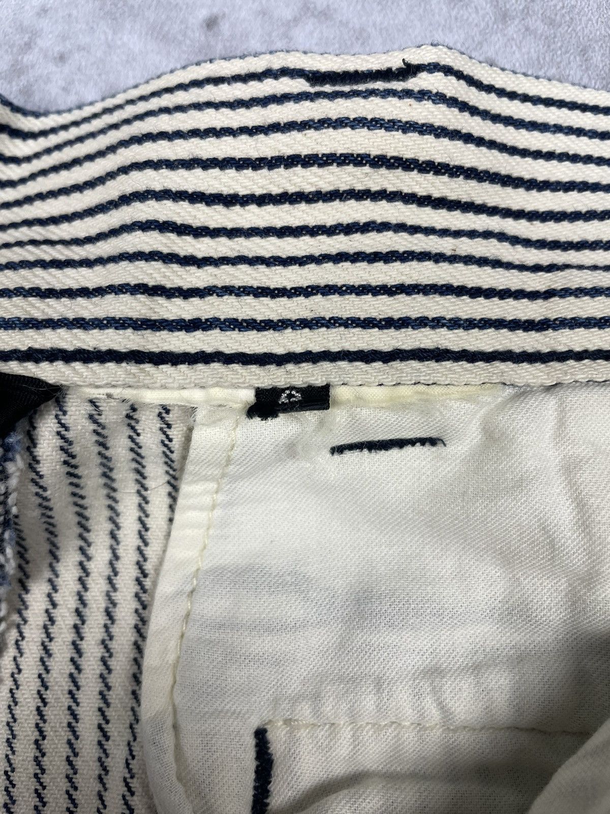 Comme des Garcons × Junya Watanabe × Tricot Comme des Garcons AW03 Tricot Comme des Gacons Hickory Cuffed Pants Size 27" / US 4 / IT 40 - 9 Thumbnail