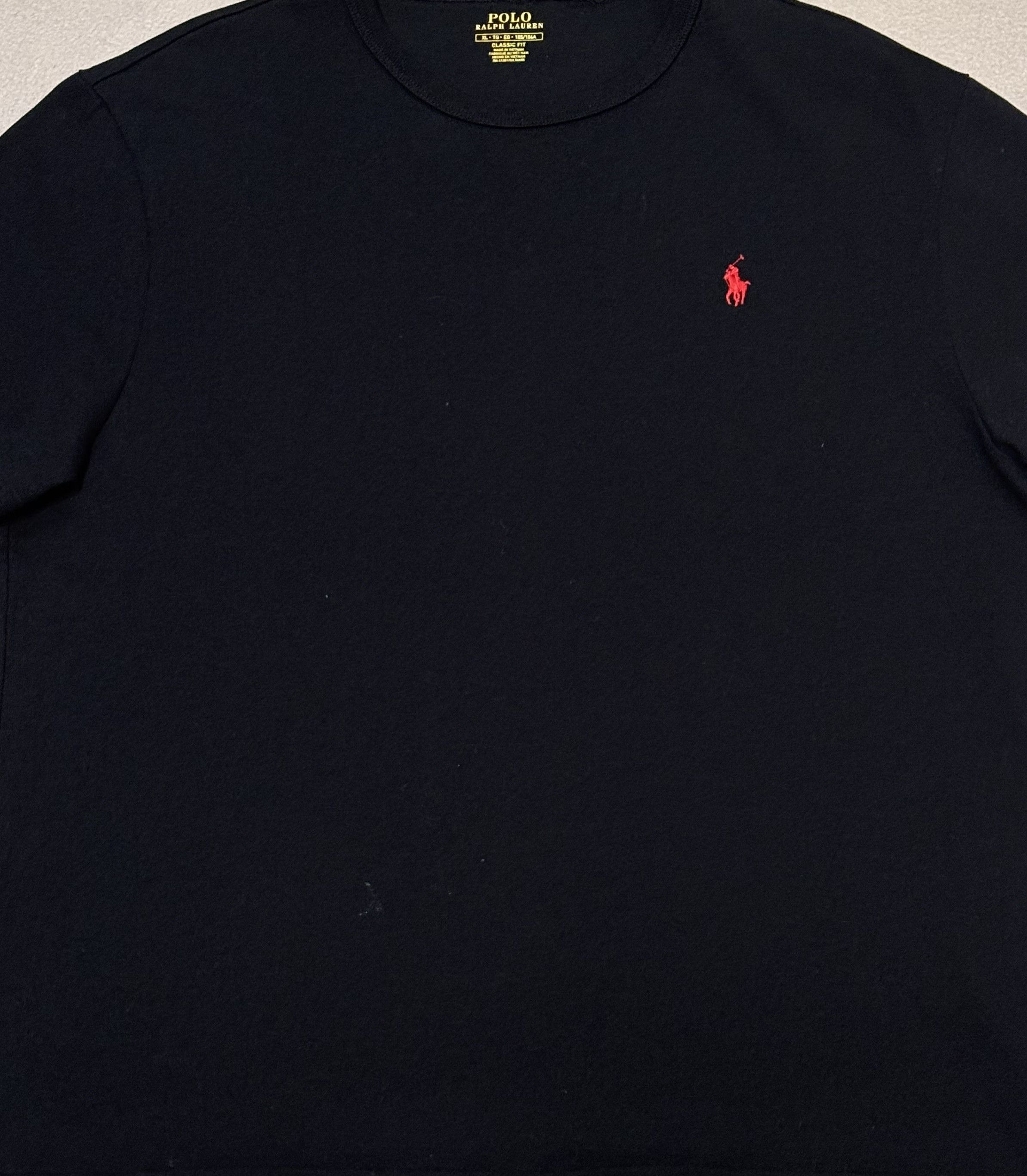 Polo Ralph Lauren Polo Ralph Lauren Black T-shirt Size. XL Size US XL / EU 56 / 4 - 6 Thumbnail
