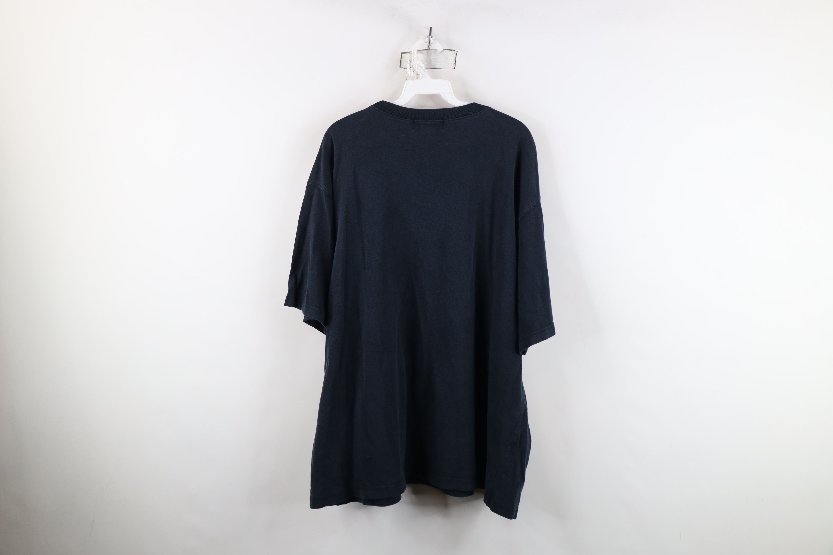 Eddie Bauer Vintage 90s Eddie Bauer Blank Cotton T-Shirt Black Size US XXL / EU 58 / 5 - 13 Thumbnail