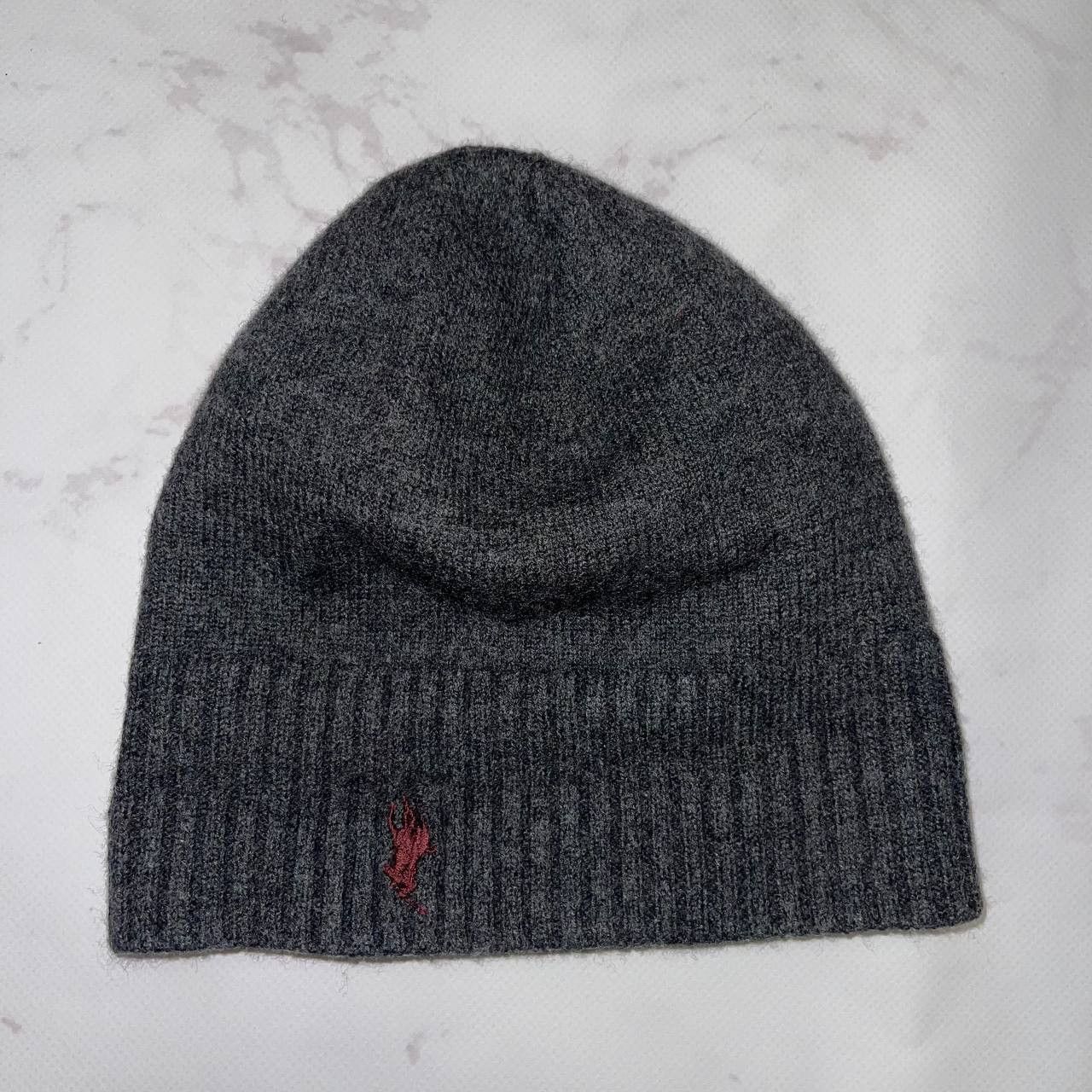 Polo Ralph Lauren Polo Ralph Lauren Wool Beanie Grey Size ONE SIZE - 8 Thumbnail