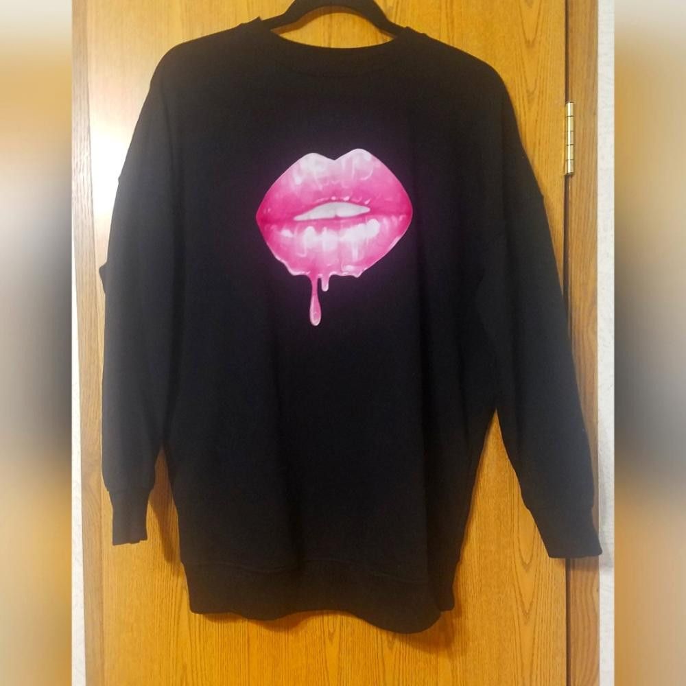 New Look New Look Graphic Sweatshirt Size Medium Size M / US 6-8 / IT 42-44 - 1 Thumbnail