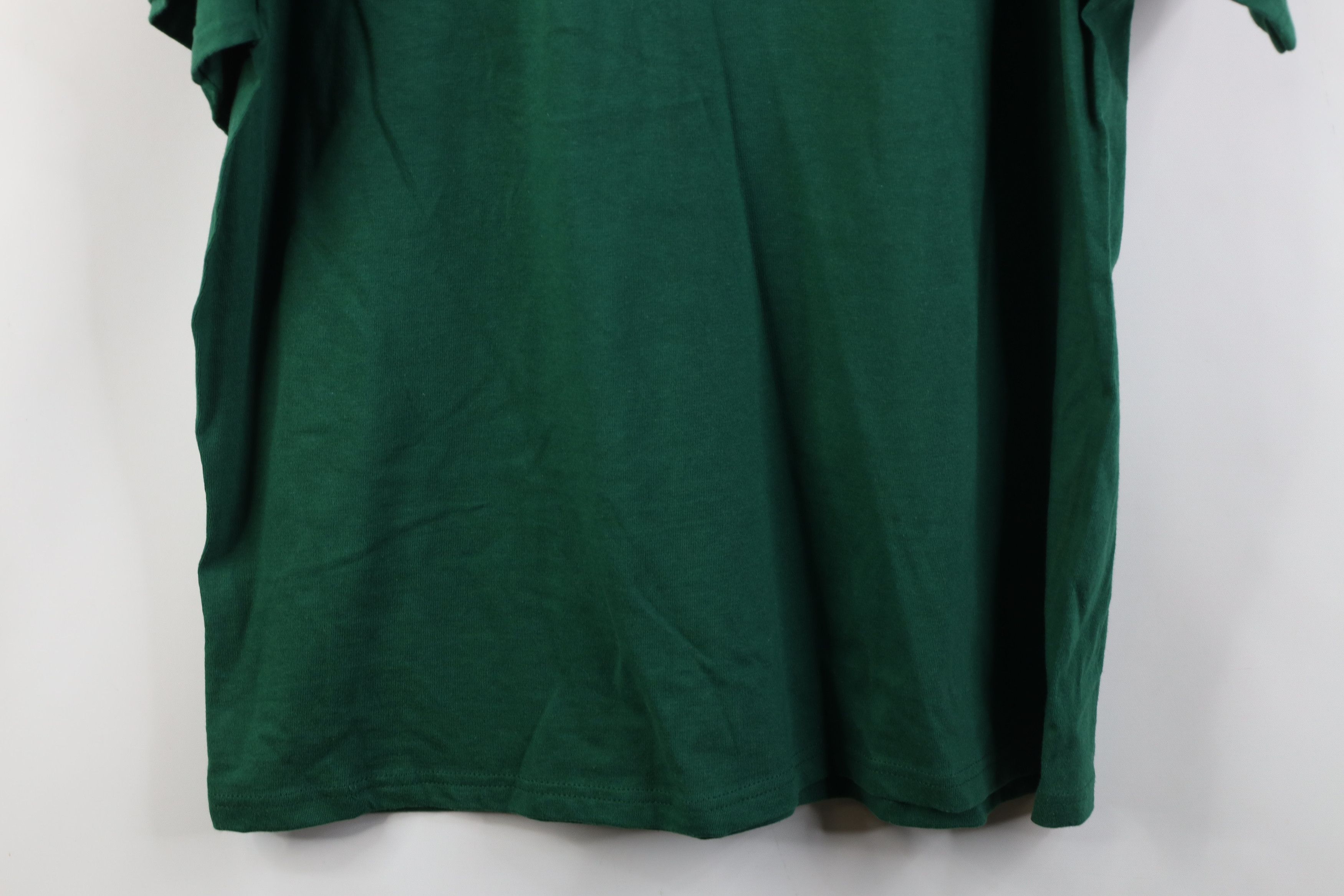 Hanes Deadstock Vintage Hanes Beefy Pocket T-Shirt Hunter Green Size US XL / EU 56 / 4 - 14 Thumbnail
