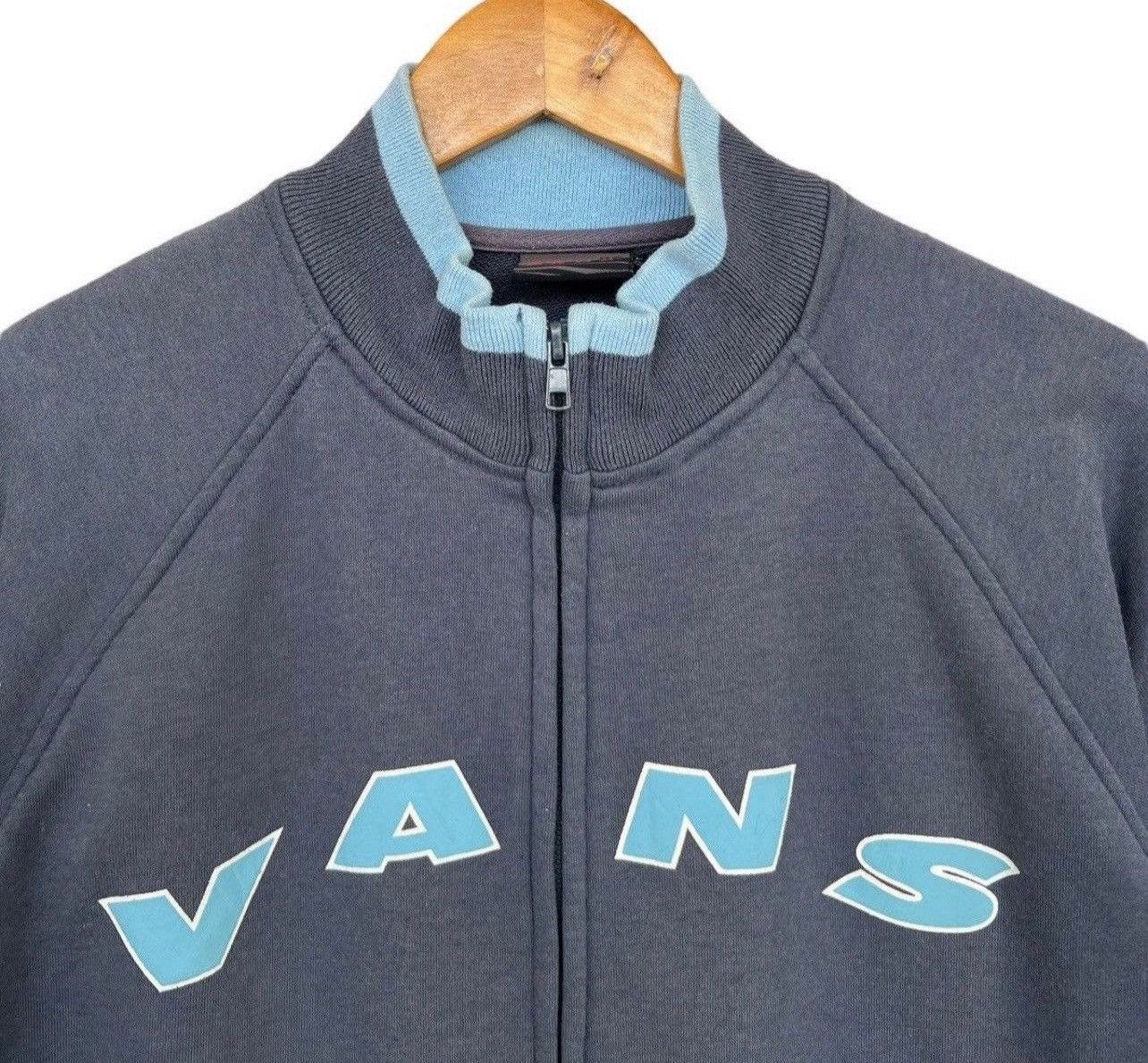 Vintage Vintage Vans Short Sleeve Sunfaded Blue Sweatshirt Size US L / EU 52-54 / 3 - 2 Thumbnail