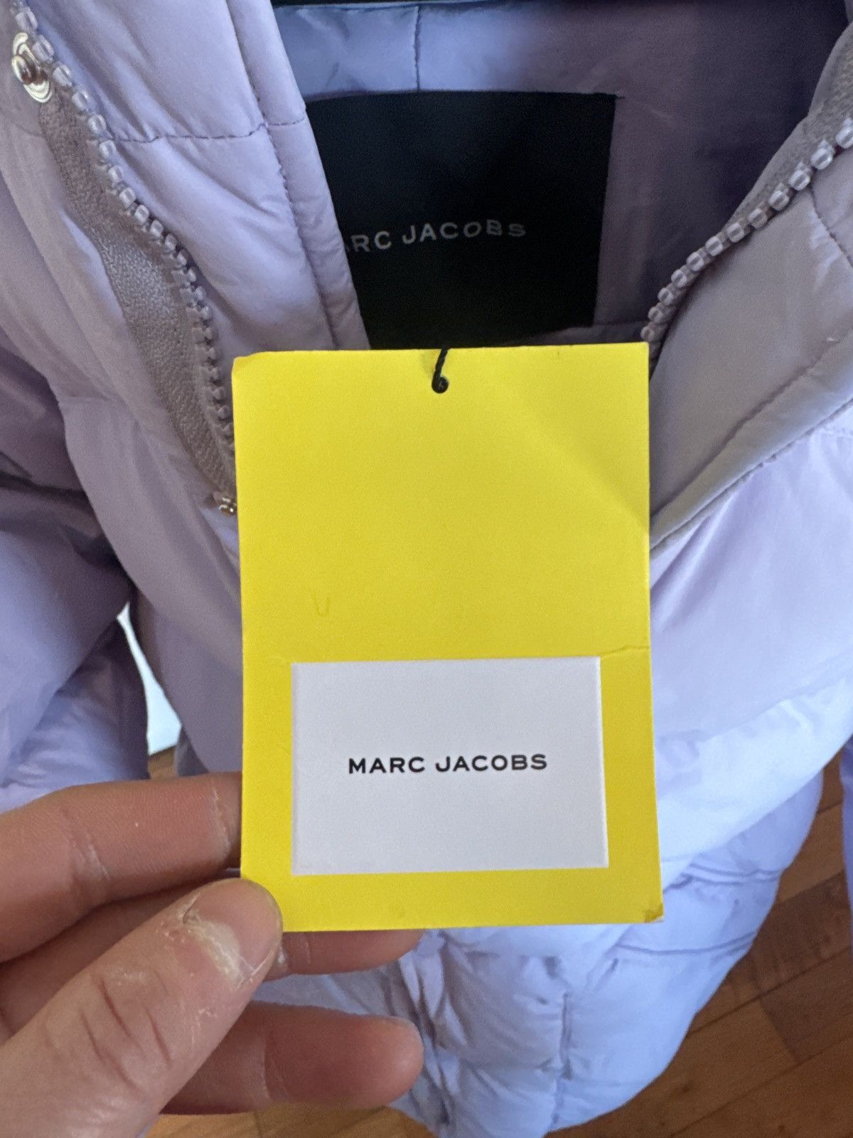 Marc Jacobs Marc Jacobs Oversized The Long Puffer Iced Lavender XXS NWT Size ONE SIZE - 7 Thumbnail