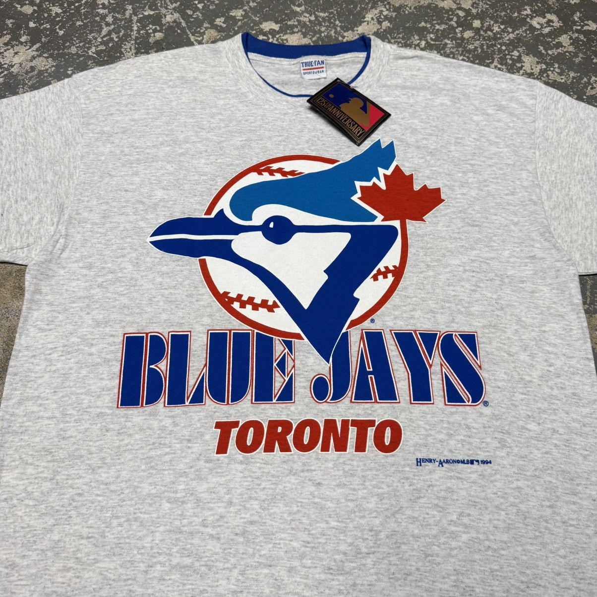 MLB Vintage Toronto Blue Jays True Fan MLB Tshirt 1994 NWT Size US XL / EU 56 / 4 - 10 Thumbnail