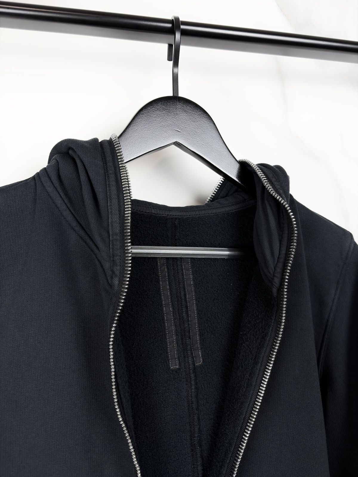 Rick Owens SS17 Rick Owens Walrus DRKSHDW Felpa Full Zip Gimp Hoodie Size US M / EU 48-50 / 2 - 5 Thumbnail