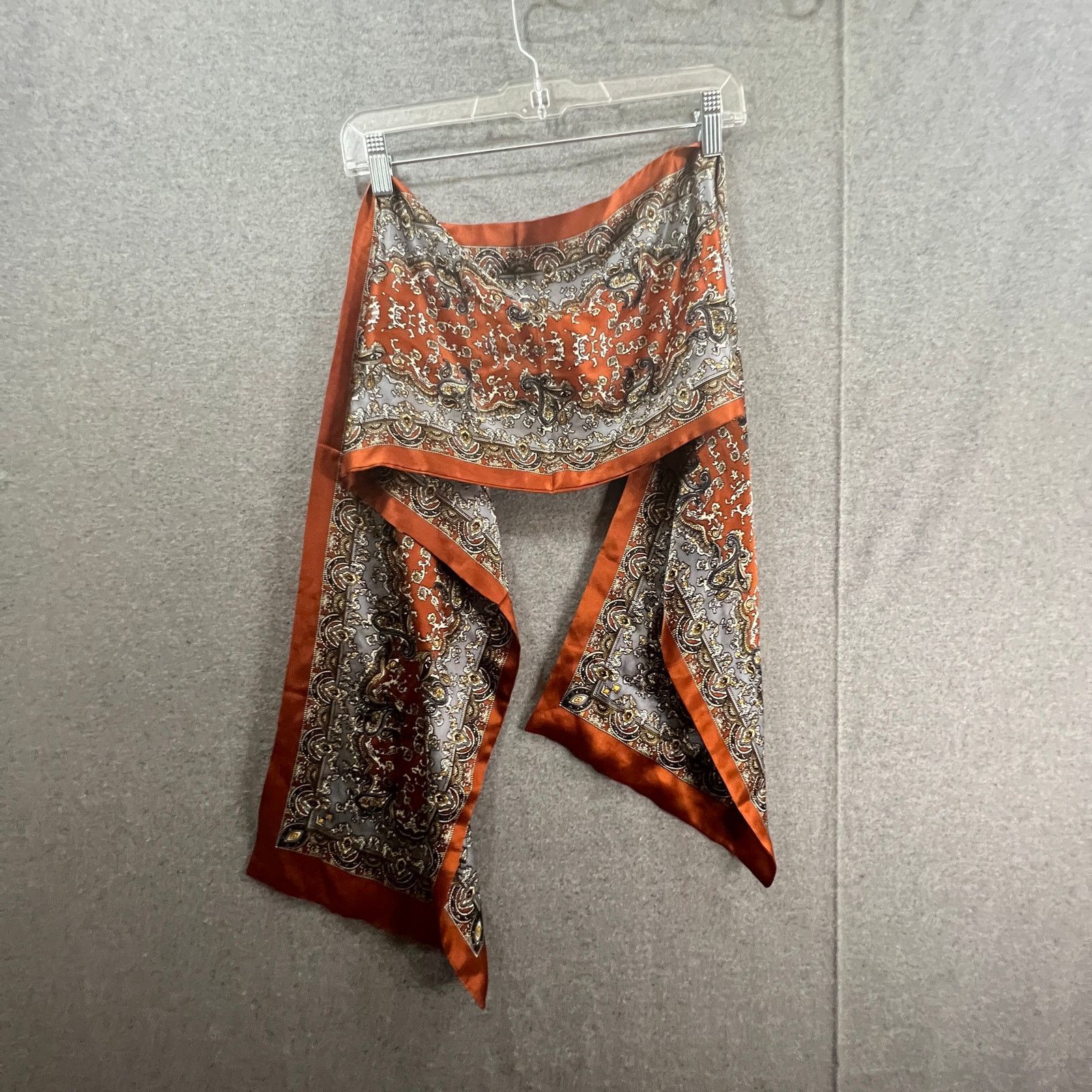 Other Silk Scarf Brown Multicolor Size ONE SIZE - 2 Thumbnail