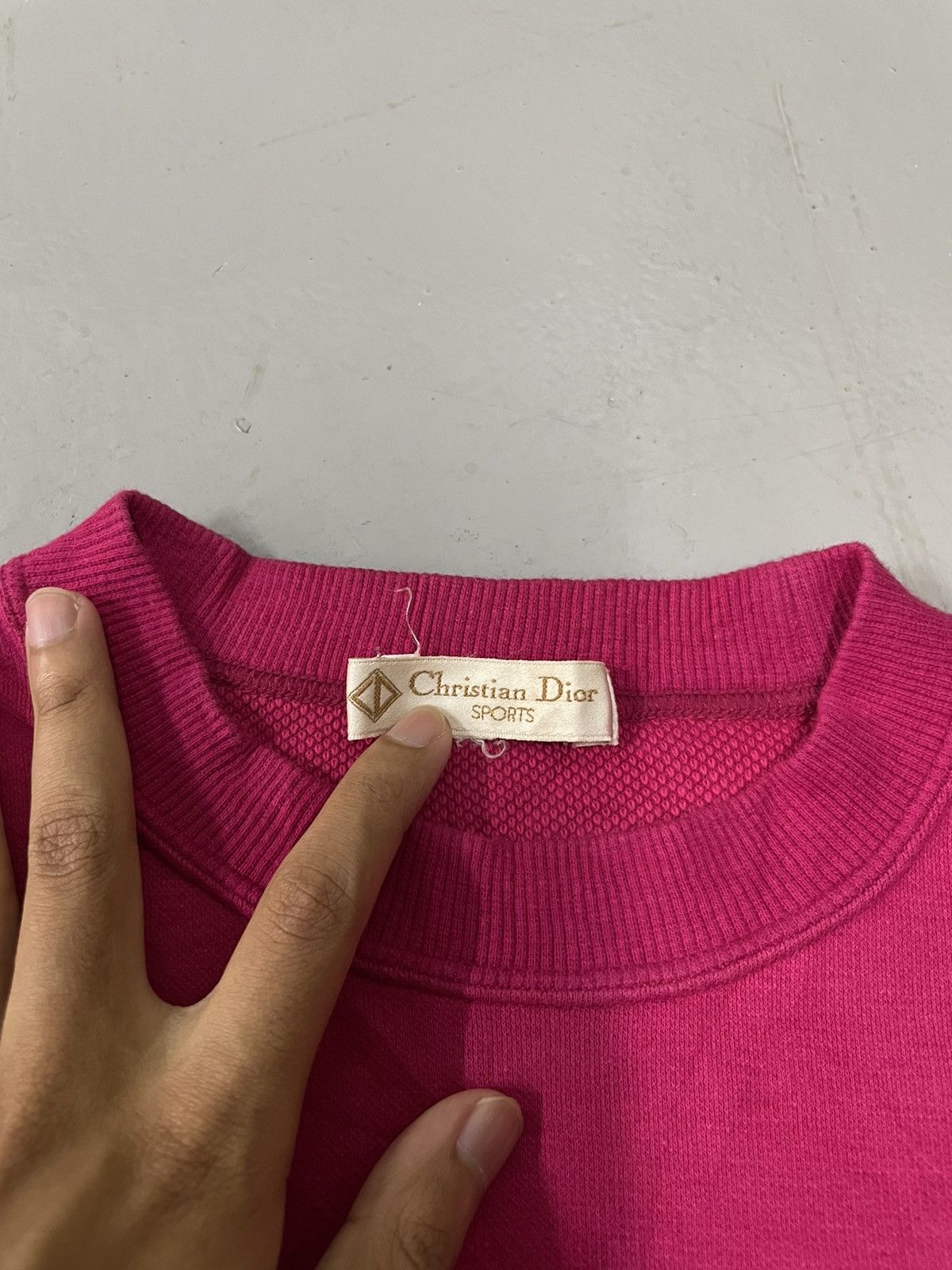 Dior Vintage Women’s Dior Pink Sweatshirt Size S / US 4 / IT 40 - 3 Thumbnail