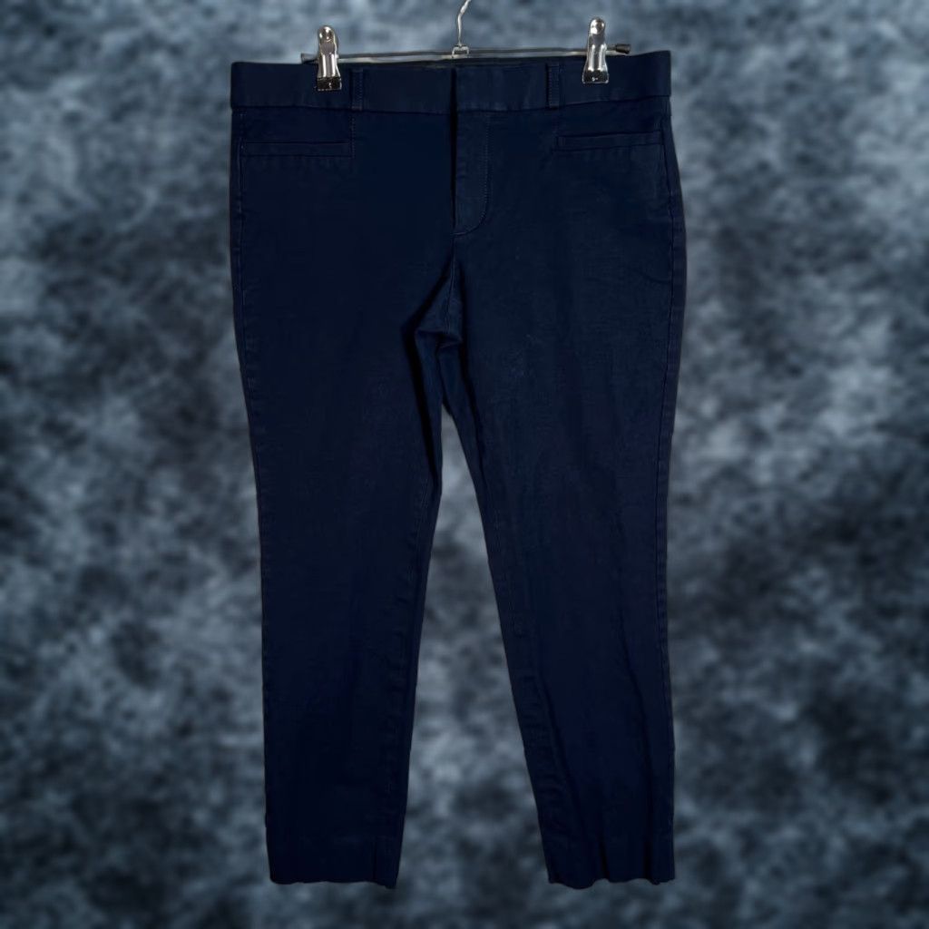 Banana Republic Banana Republic Petite Sloan Chino Pants Size 6 Blue Womens Size 28" / US 6 / IT 42 - 1 Thumbnail