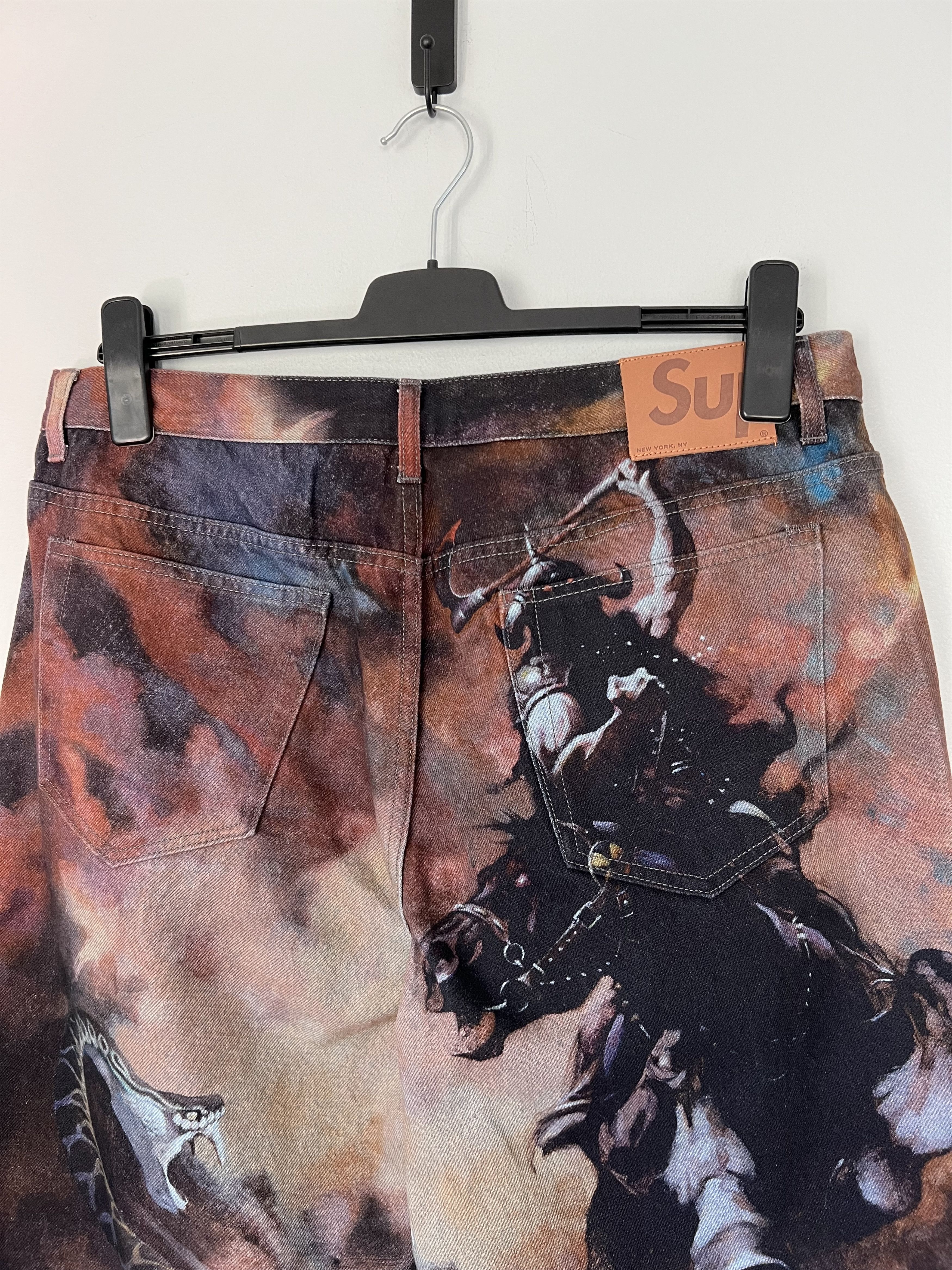 Supreme Supreme Frank Frazetta Loose Fit Jeans Size US 34 / EU 50 - 5 Thumbnail