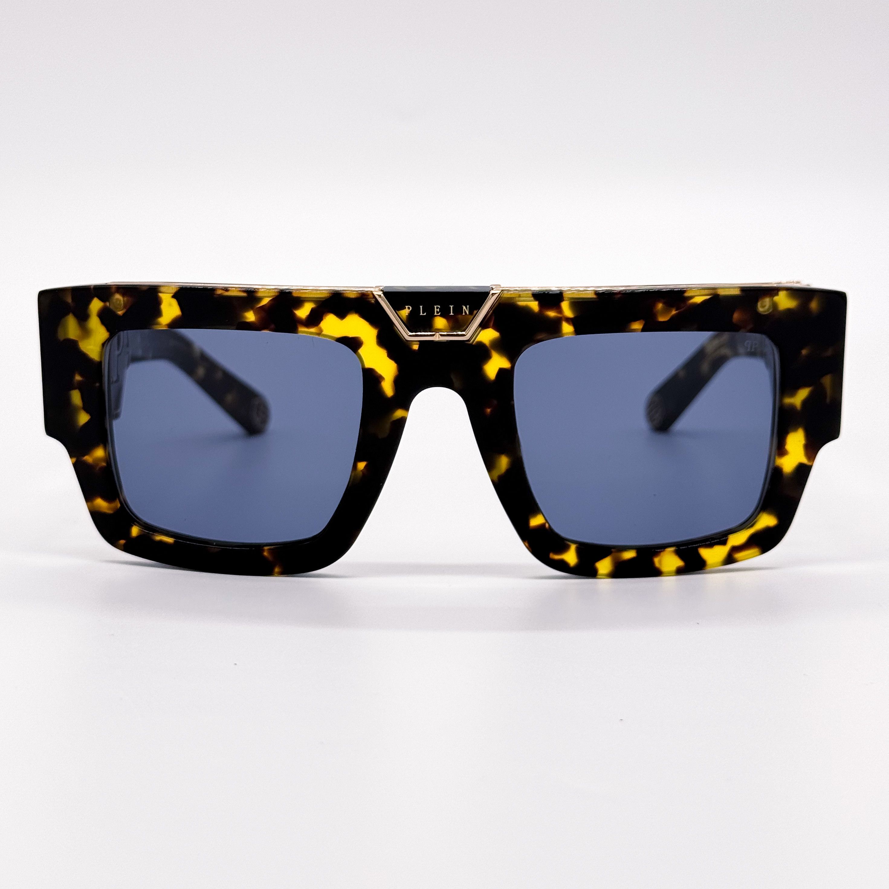 Philipp Plein NEW PHILIPP PLEIN GLOOM SPP092M 0781 HAVANA MEN SUNGLASSES Size ONE SIZE - 2 Thumbnail